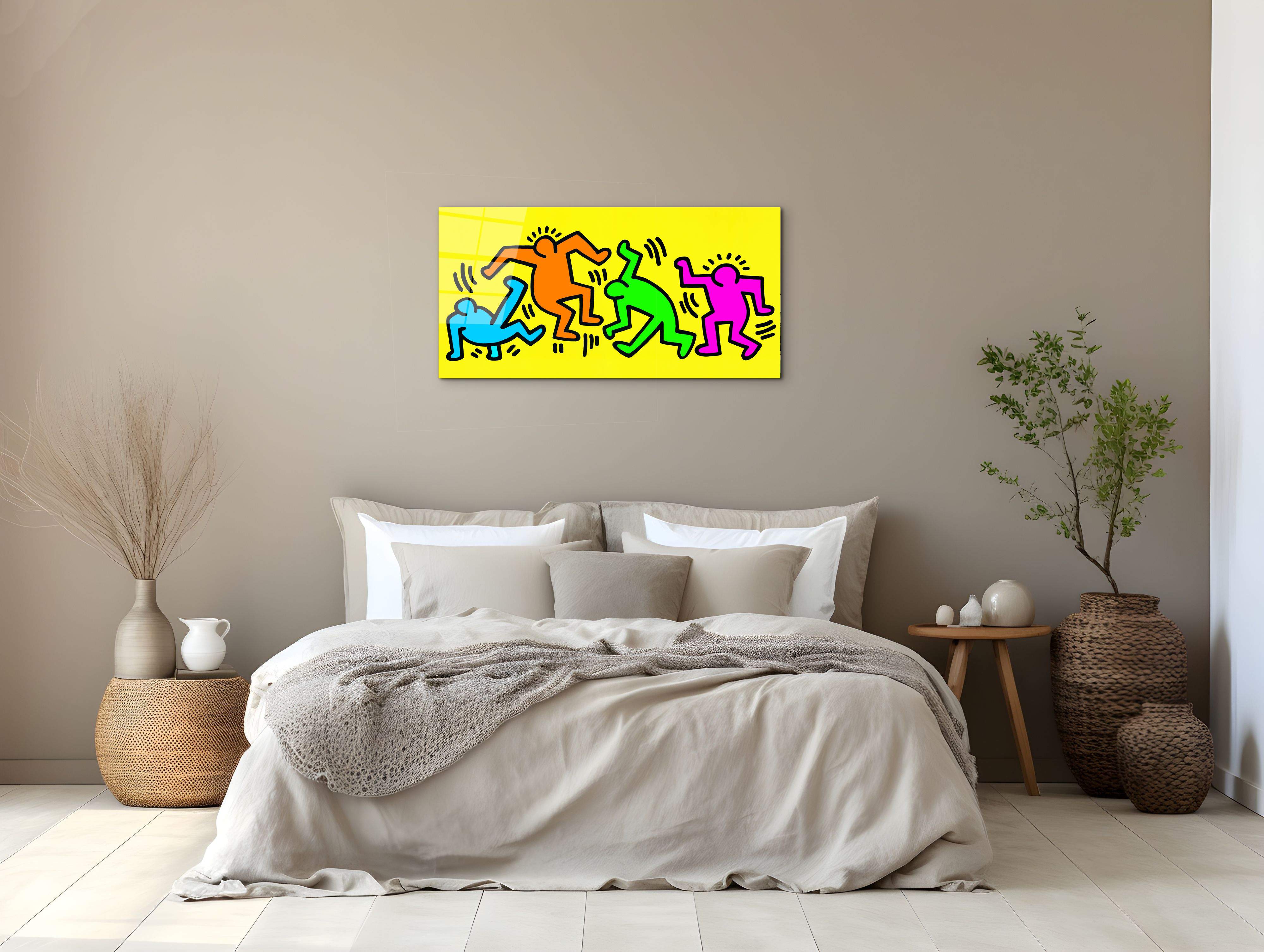 homage-to-keith-color-full-danceec02001-#materiale_CrystalArt/dimensioni_100x50
