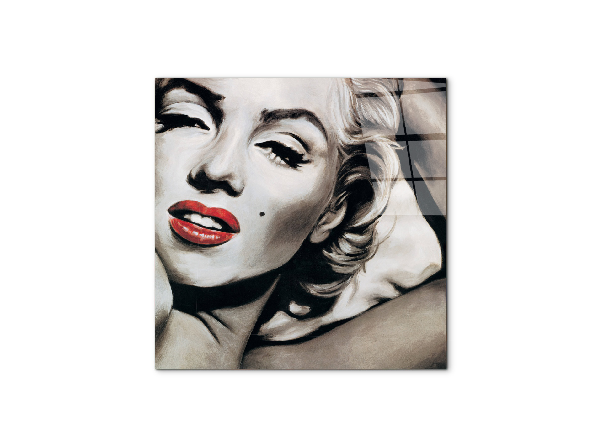homage-to-marilyn-red-and-whiteec02026-#materiale_CrystalArt/dimensioni_58x58