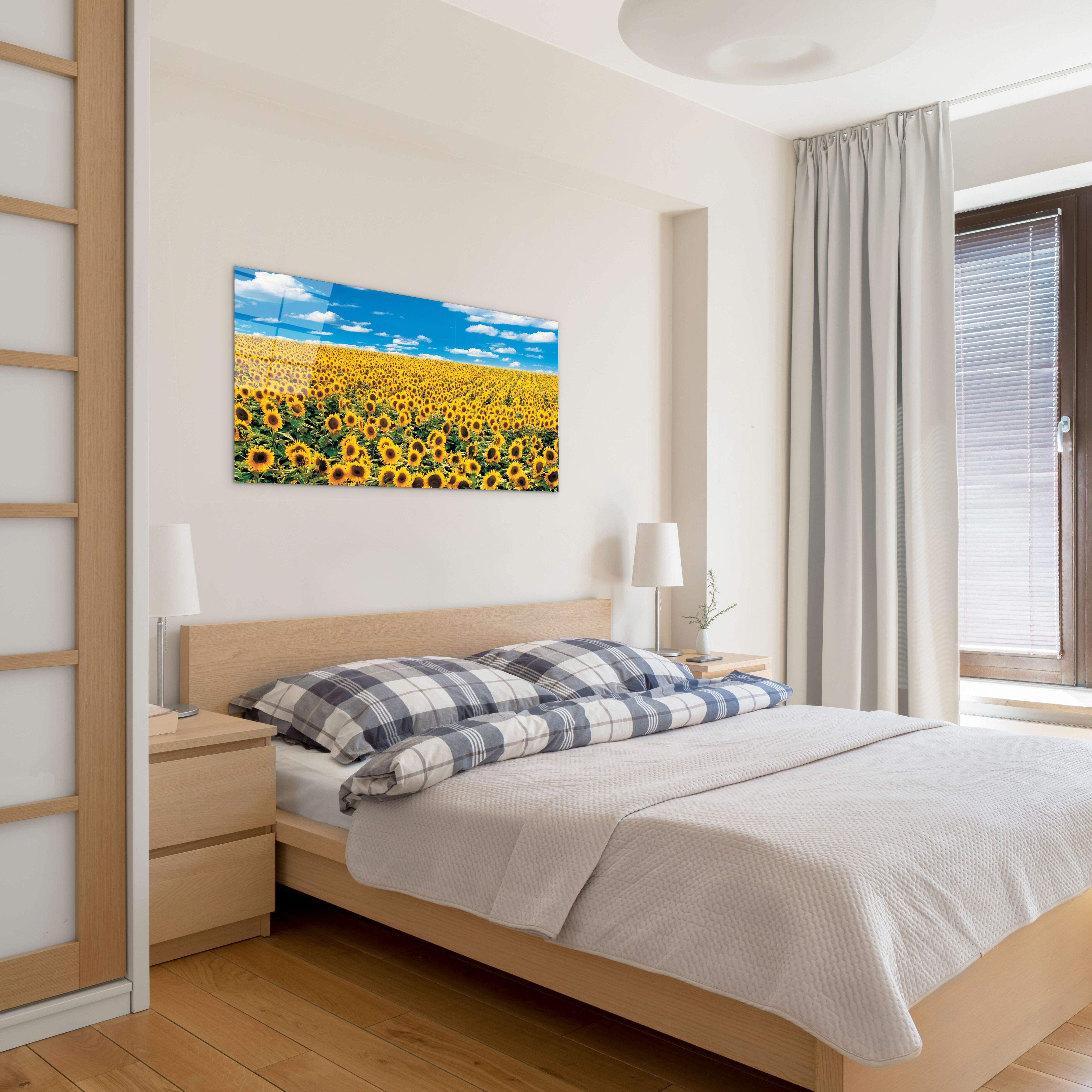 sunflowerec14546-#materiale_CrystalArt/dimensioni_100x50