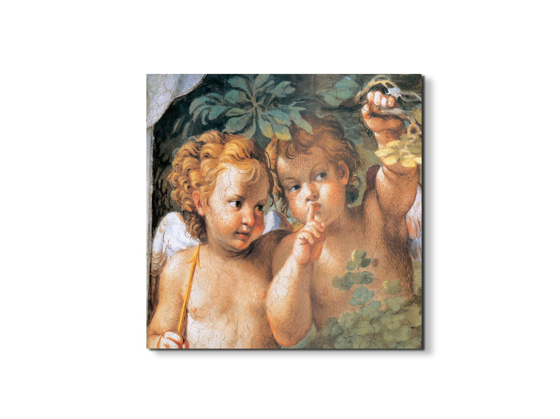 homage-to-carracci-angelsec14969-#materiale_EarthArt/dimensioni_58x58
