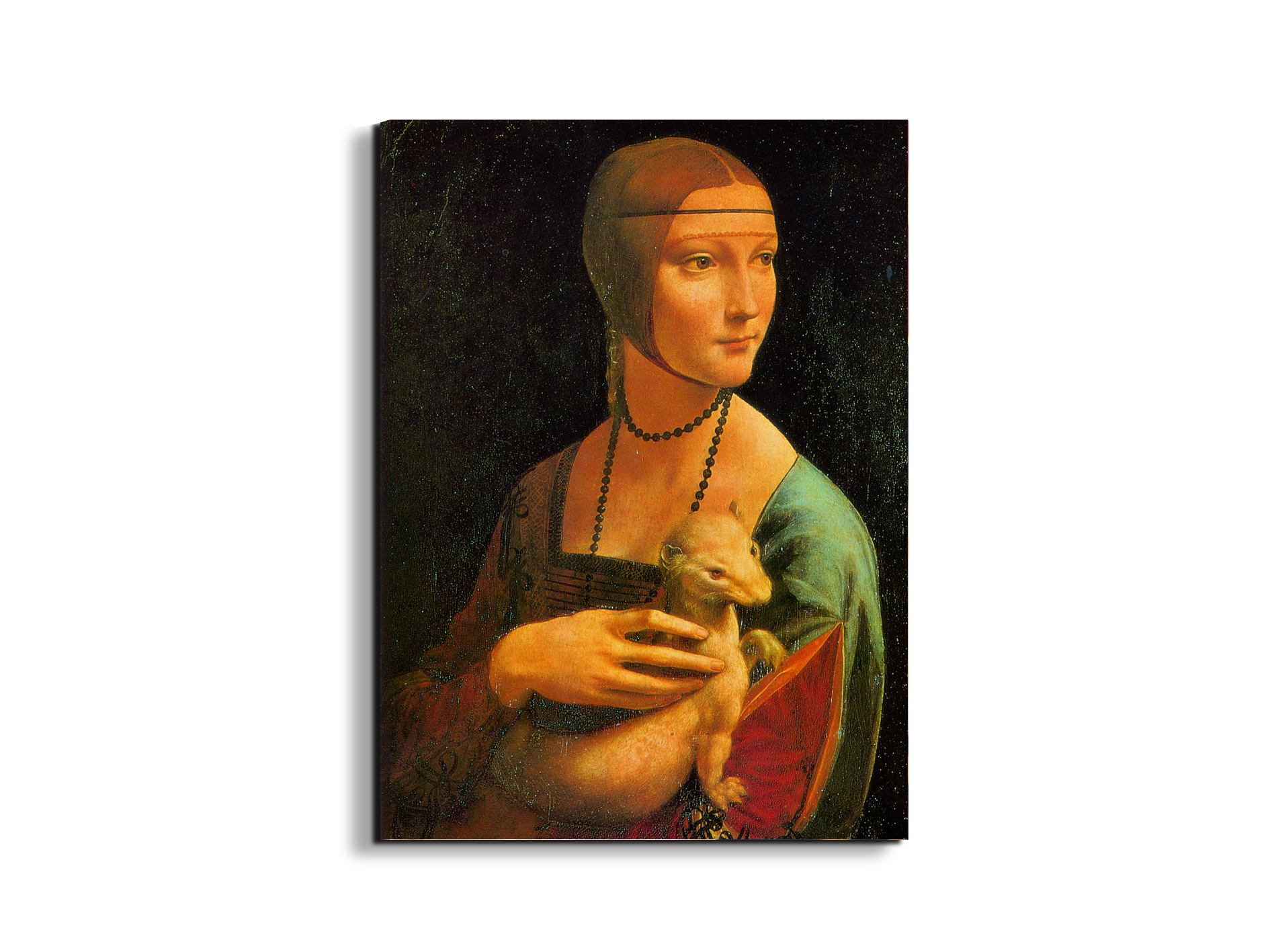 homage-to-leonardo-lady-with-an-ermineec15113-#materiale_EarthArt/dimensioni_58x77,5