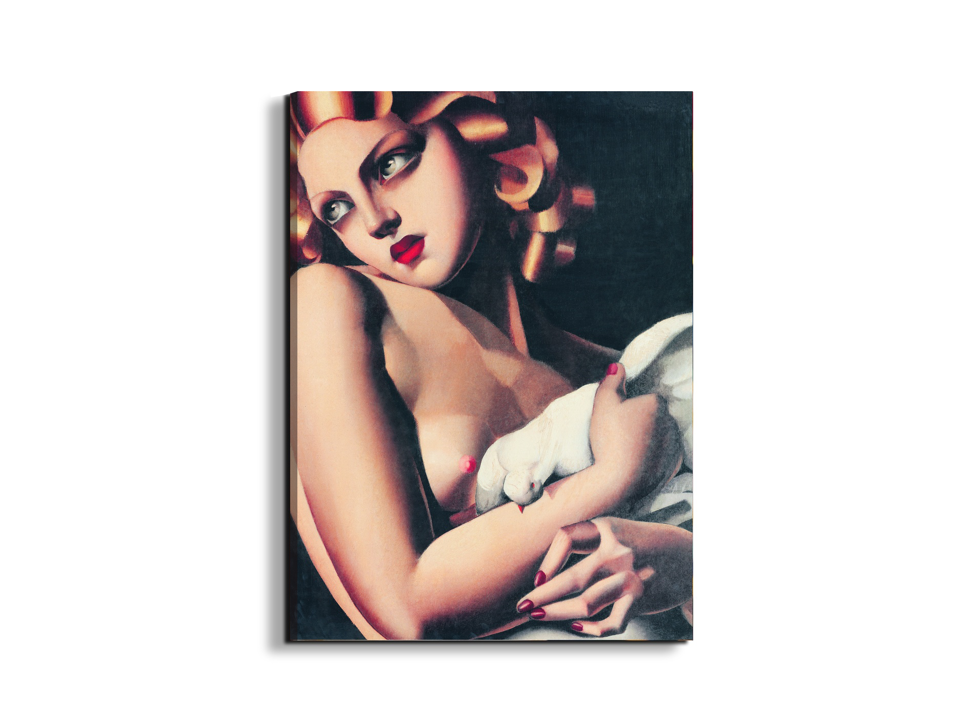 homage-to-tamara-woman-with-doveec15237-#materiale_EarthArt/dimensioni_58x77,5