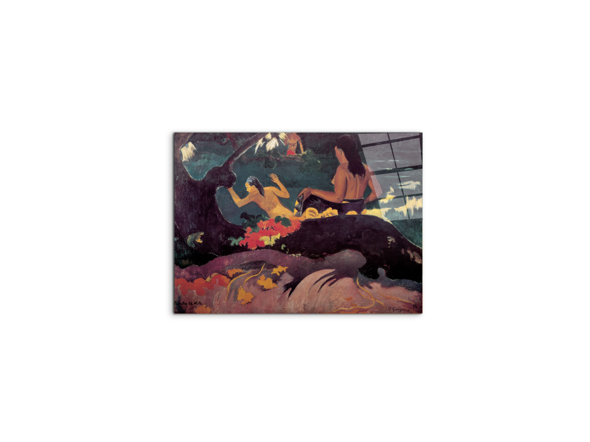 homage-to-gauguin-fatata-te-mitiec15780-#materiale_CrystalArt/dimensioni_50x37,42