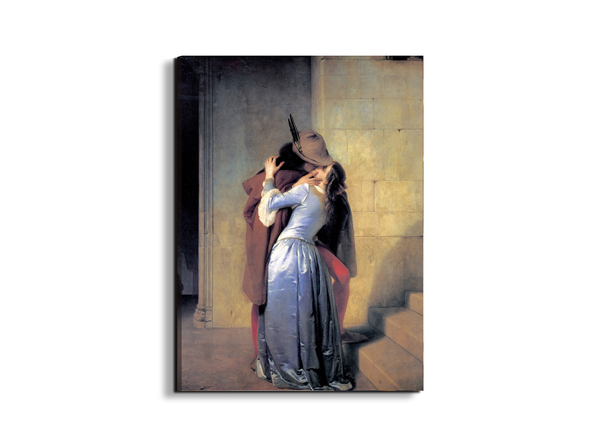 homage-to-hayez-the-kissec15951-#materiale_EarthArt/dimensioni_58x77,5