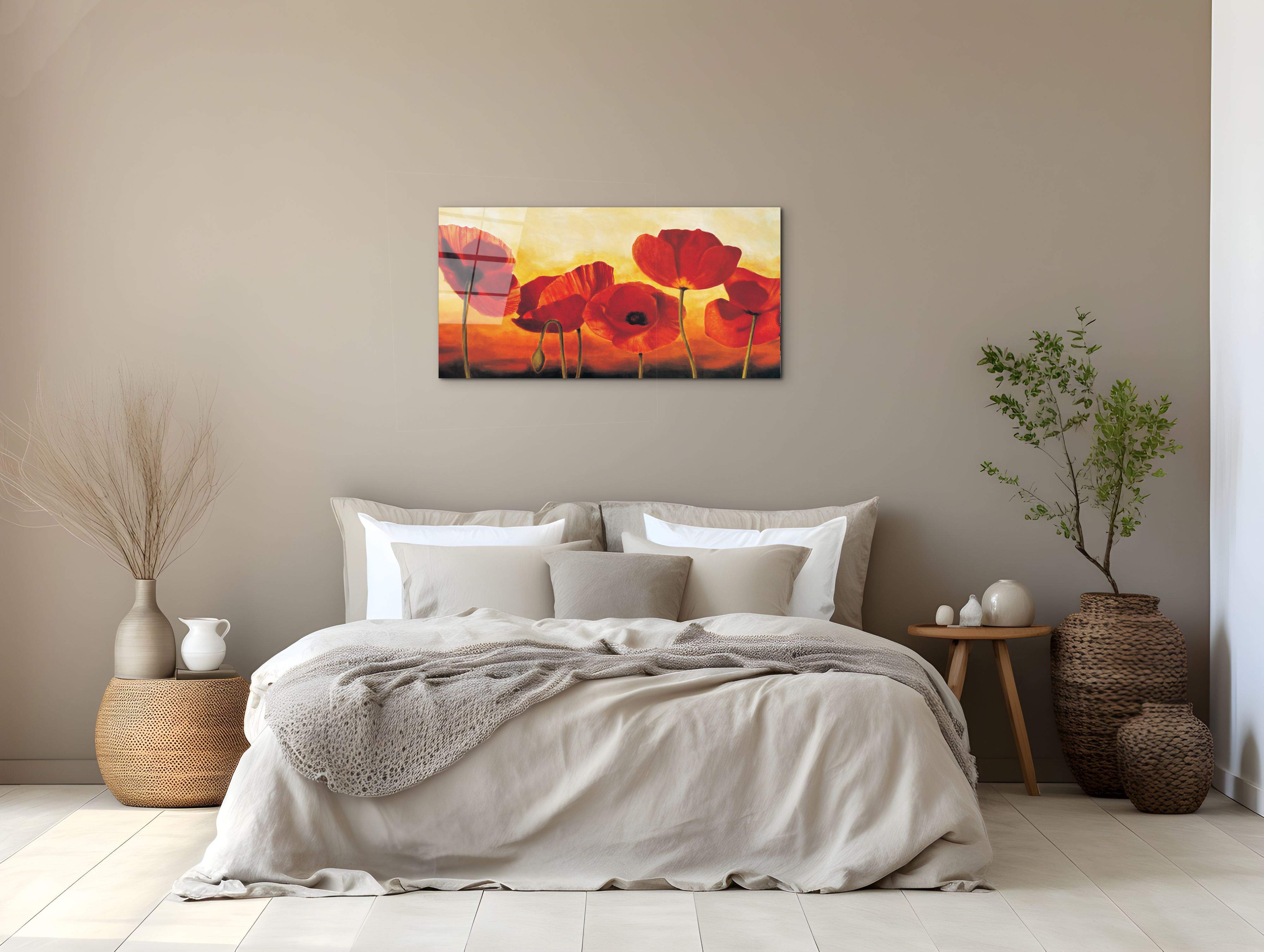 red-poppiesec16041-#materiale_CrystalArt/dimensioni_100x50