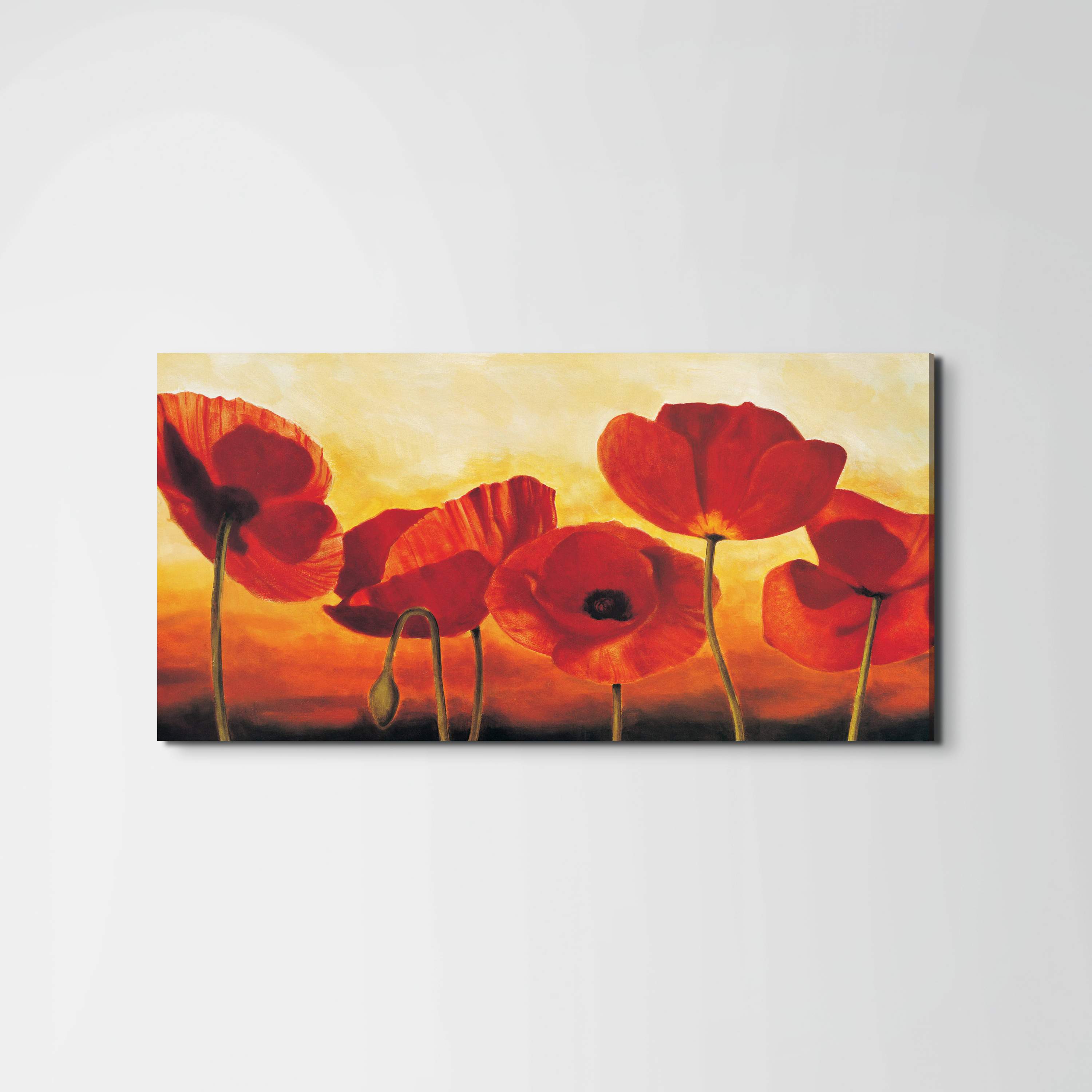 red-poppiesec16041-#materiale_EarthArt/dimensioni_100x50