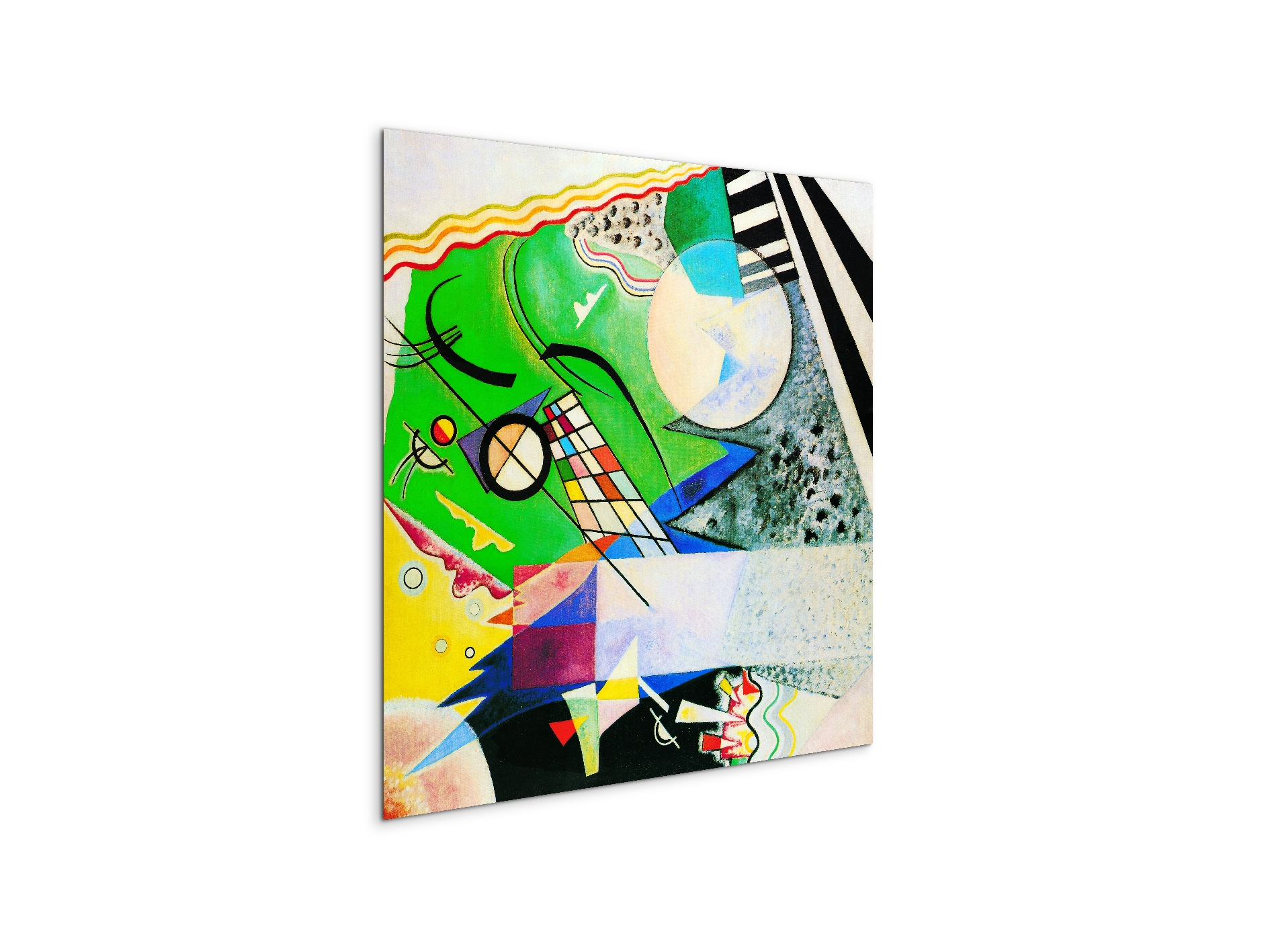 Homage to Kandinsky - Mod. 236 Open Green, 1923-#materiale_metalart-materic