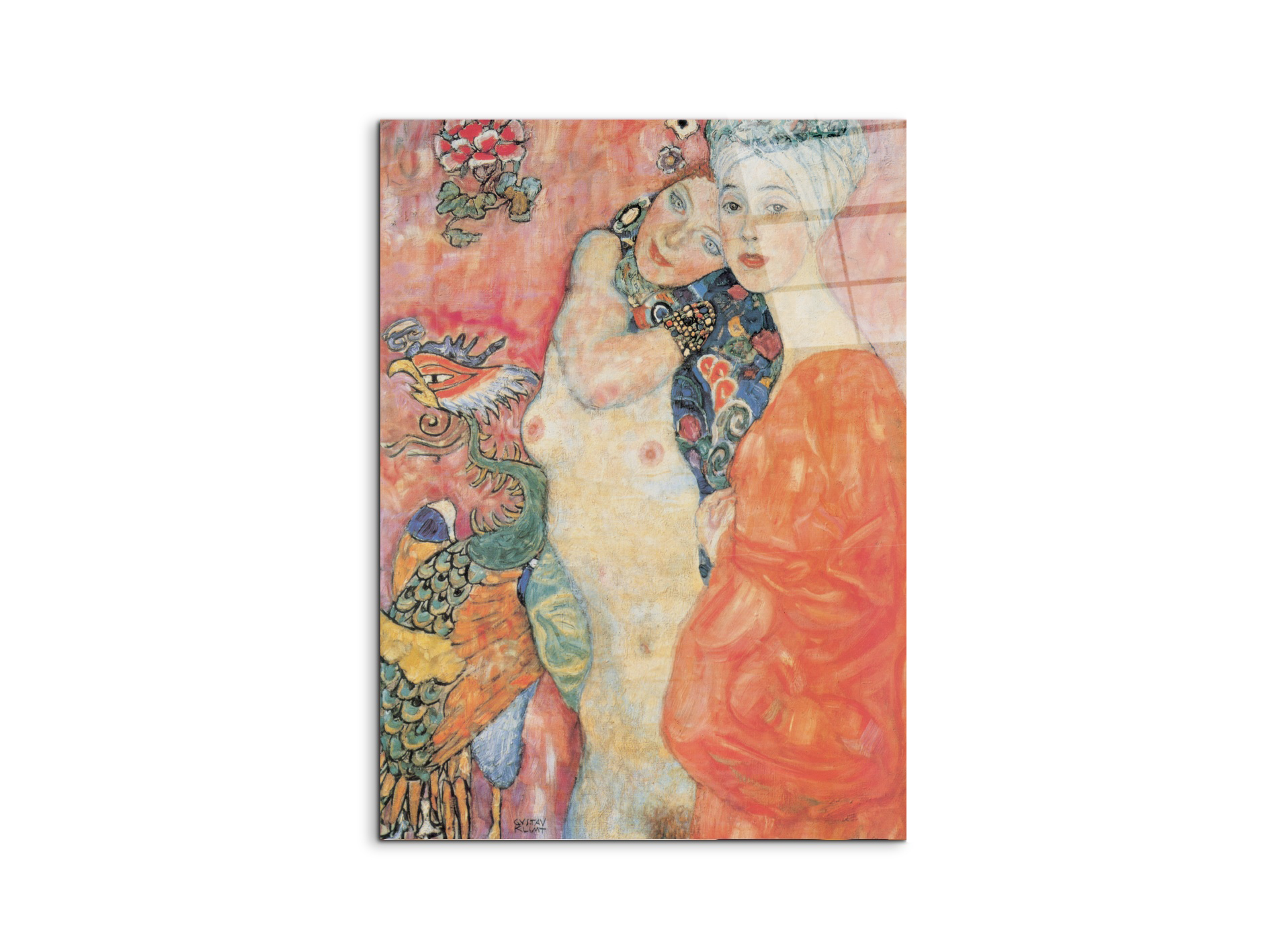 homage-to-klimt-the-girlfriendsec16137-#materiale_CrystalArt/dimensioni_58x77,5