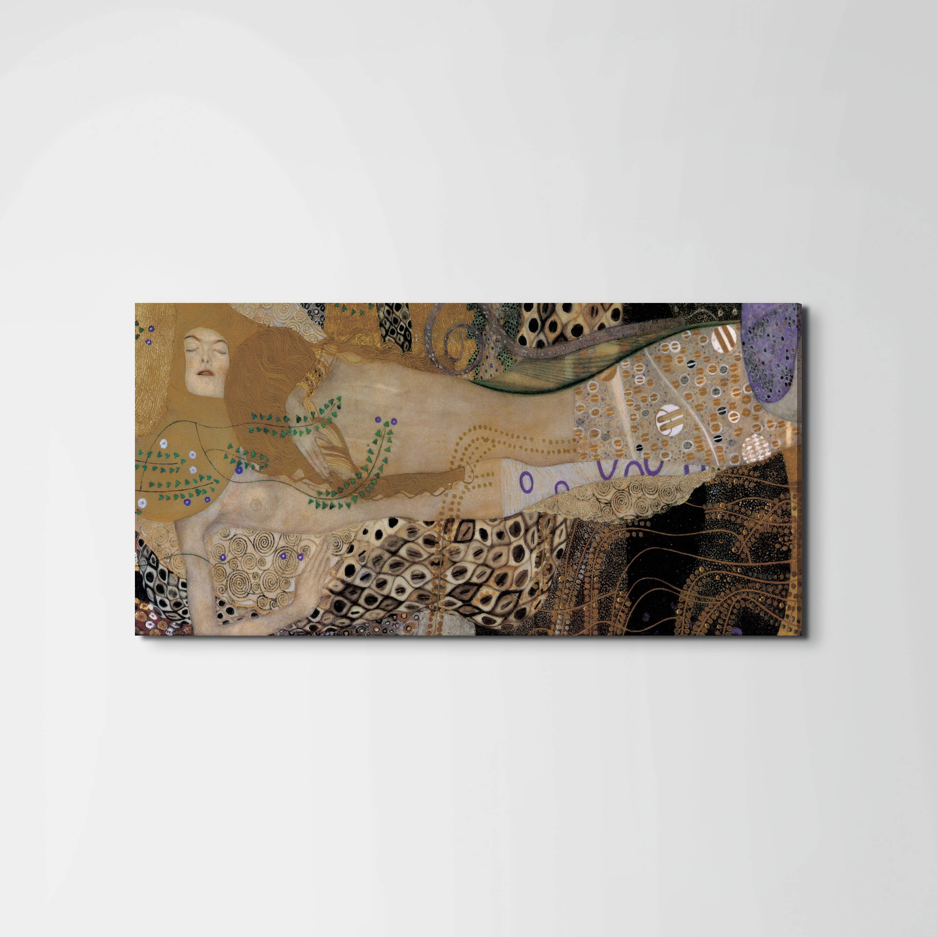 homage-to-klimt-snakesec16215-#materiale_EarthArt/dimensioni_100x50