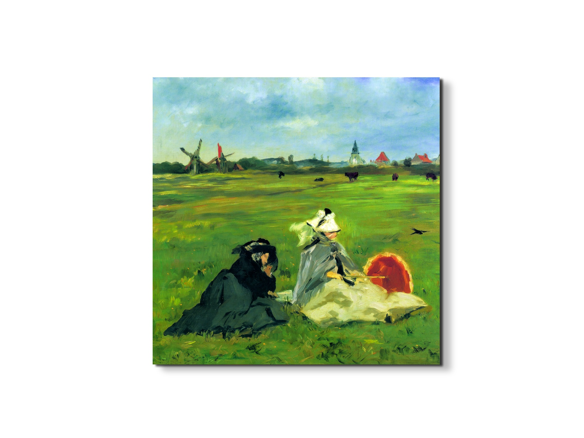 homage-to-manet-les-hirondellesec16611-#materiale_EarthArt/dimensioni_58x58