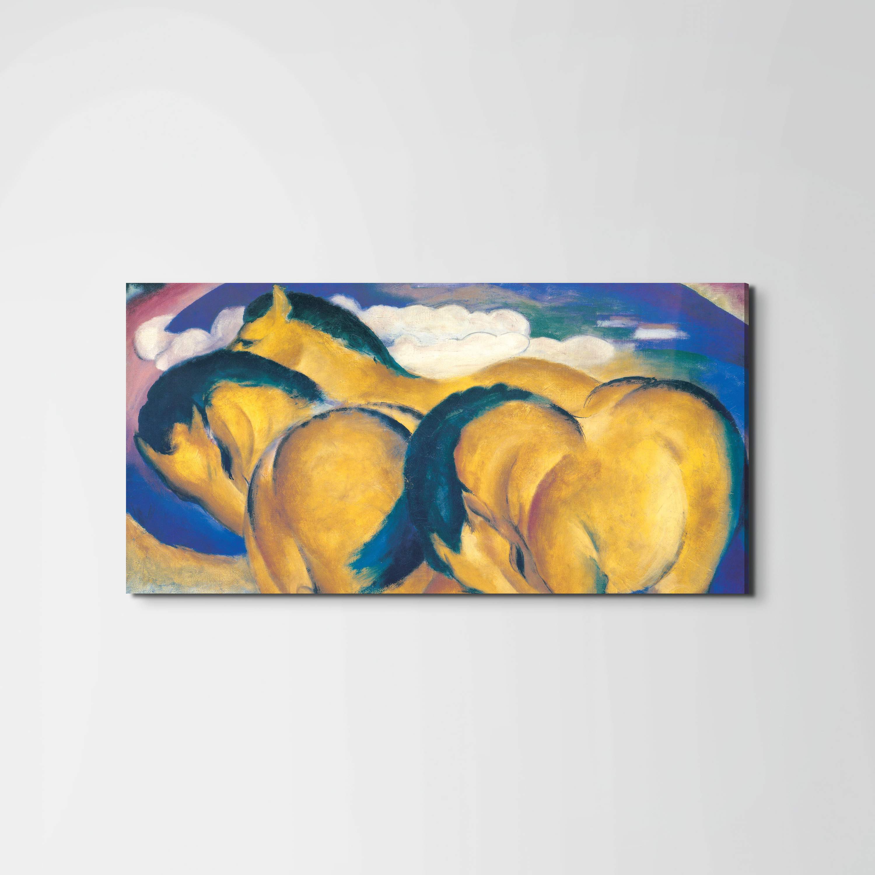 homage-to-marc-little-yellow-horseec16636-#materiale_EarthArt/dimensioni_100x50