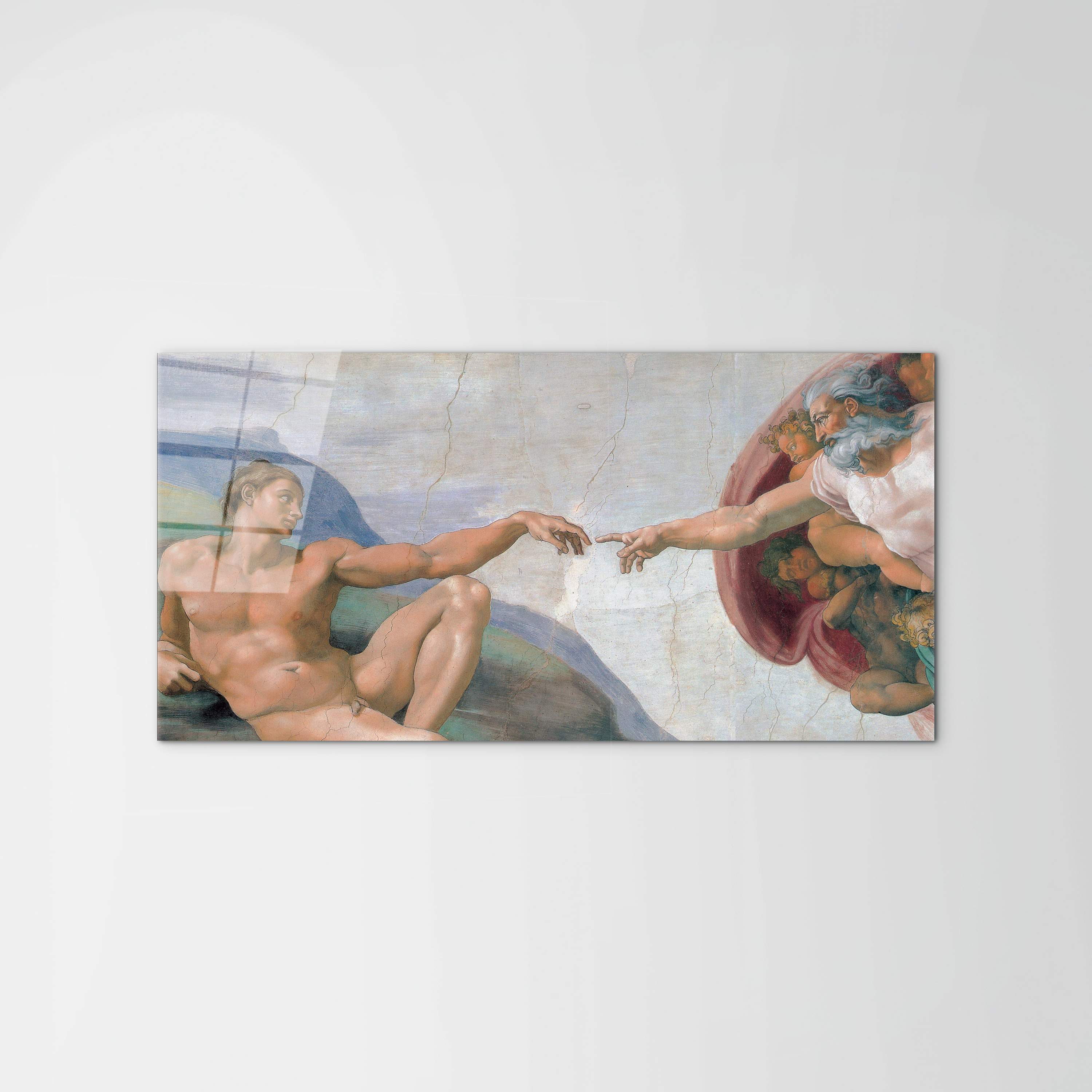 homage-to-michelangelo-creation-of-adamec16730-#materiale_CrystalArt/dimensioni_100x50