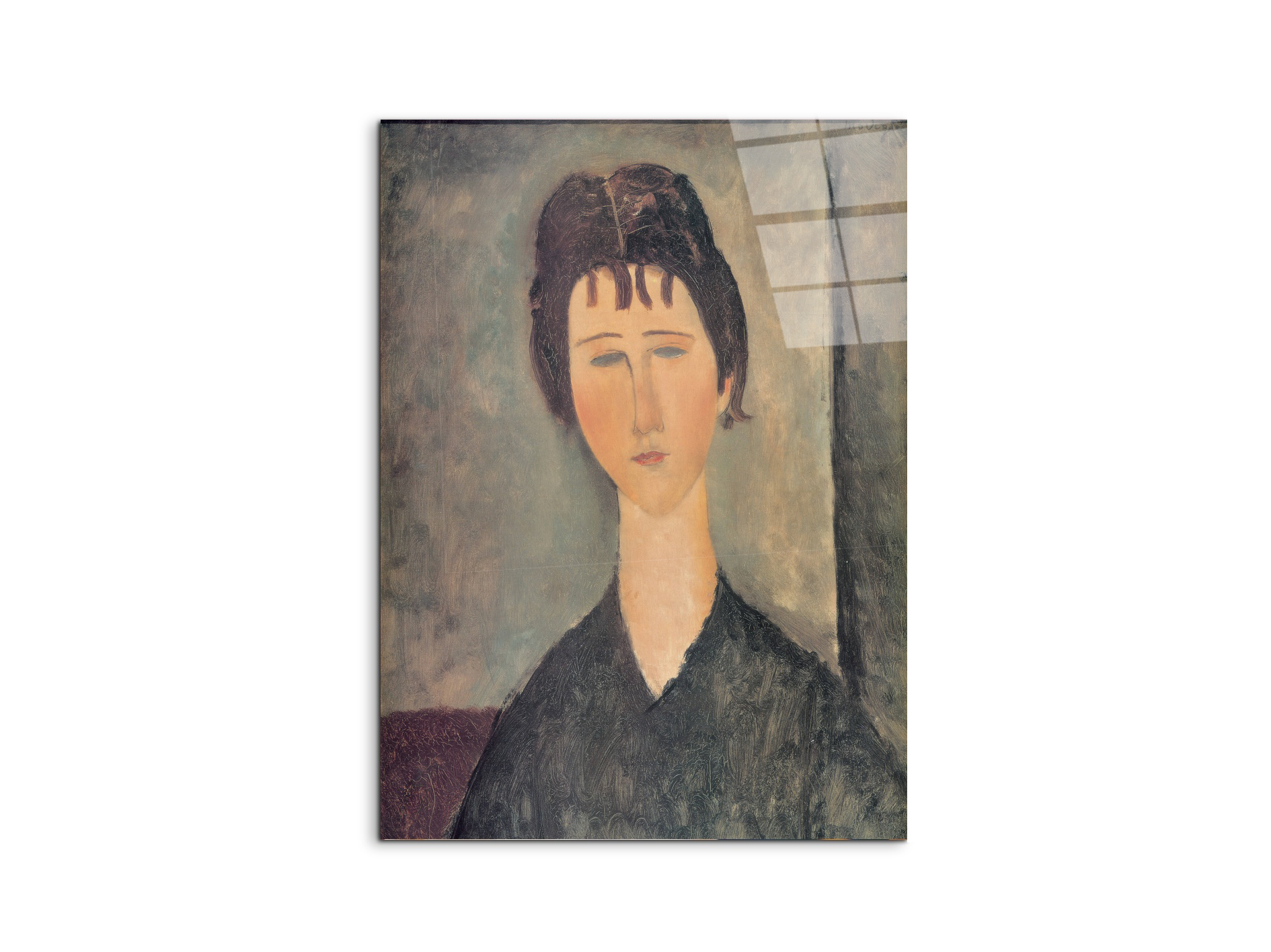 homage-to-modigliani-brunette-womanec16832-#materiale_CrystalArt/dimensioni_58x77,5