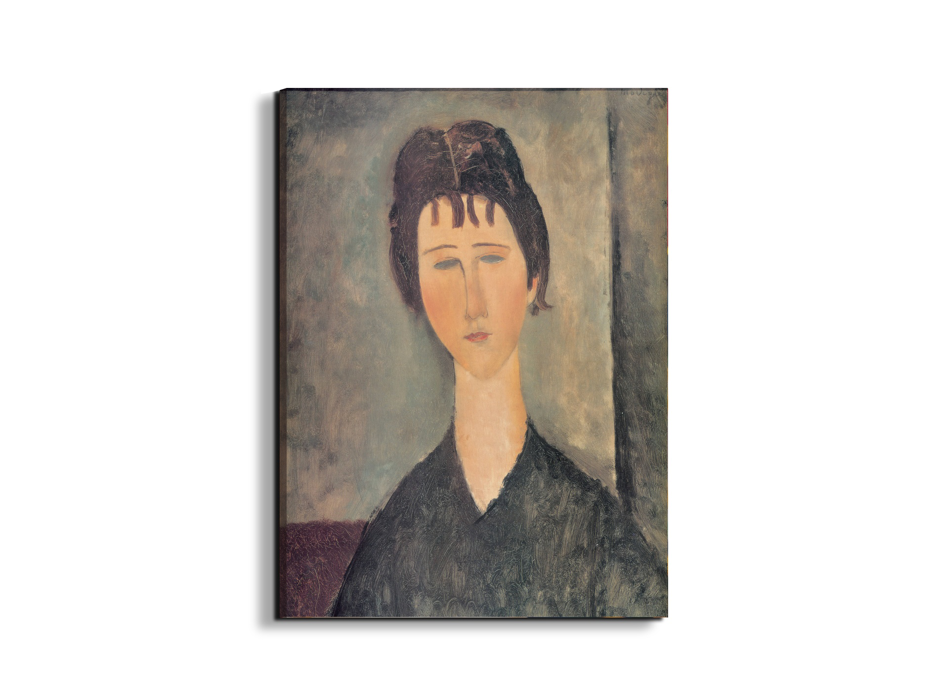 homage-to-modigliani-brunette-womanec16832-#materiale_EarthArt/dimensioni_58x77,5