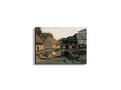 homage-to-monet-farmyard-in-normandyec16915-#materiale_EarthArt Total Gloss/dimensioni_50x37,42
