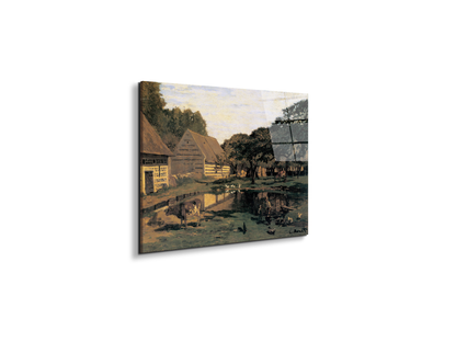 homage-to-monet-farmyard-in-normandyec16915-#materiale_EarthArt Total Gloss/dimensioni_50x37,42