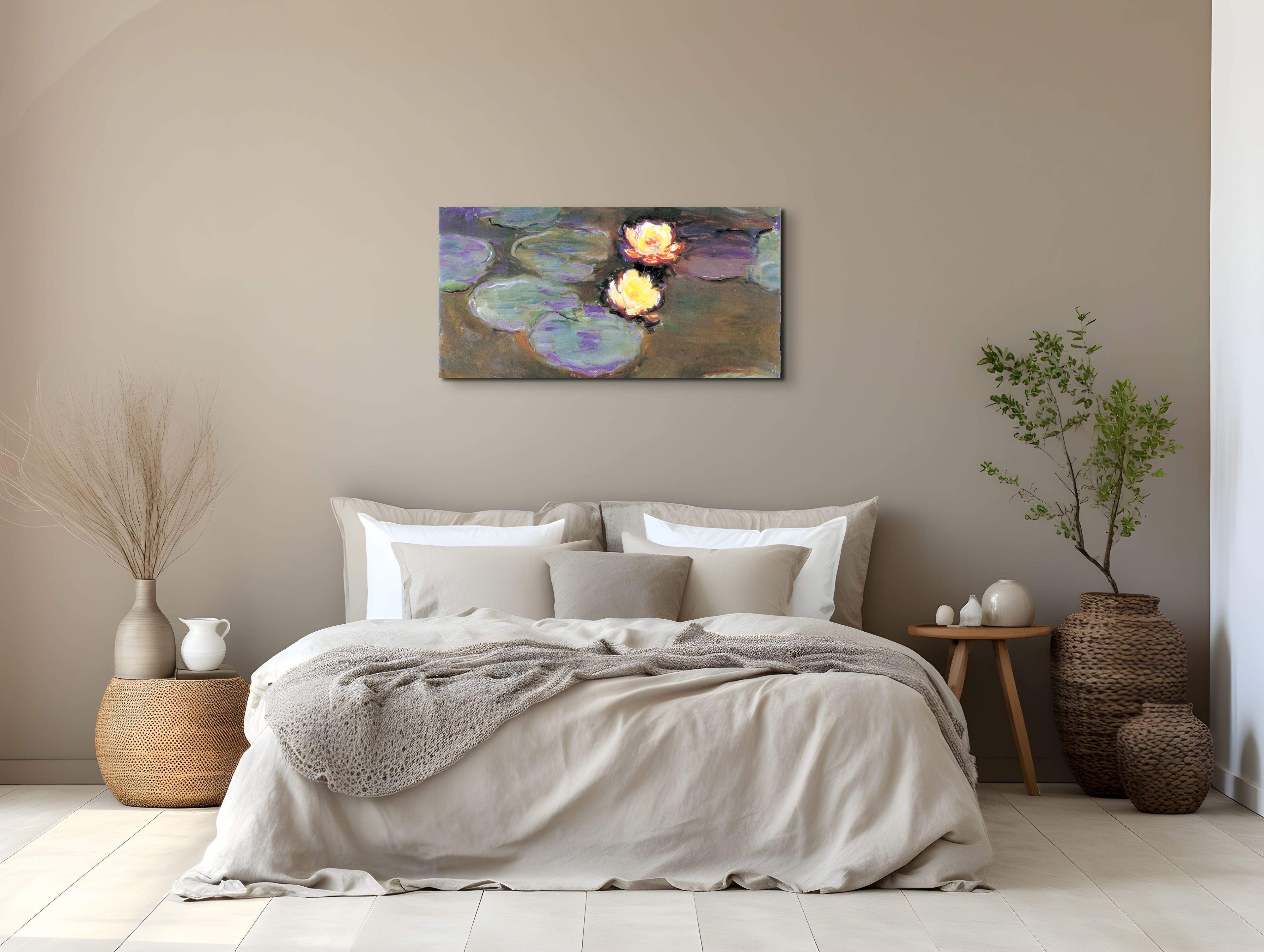 homage-to-monet-nympheas-iec16958-#materiale_EarthArt Materic/dimensioni_100x50