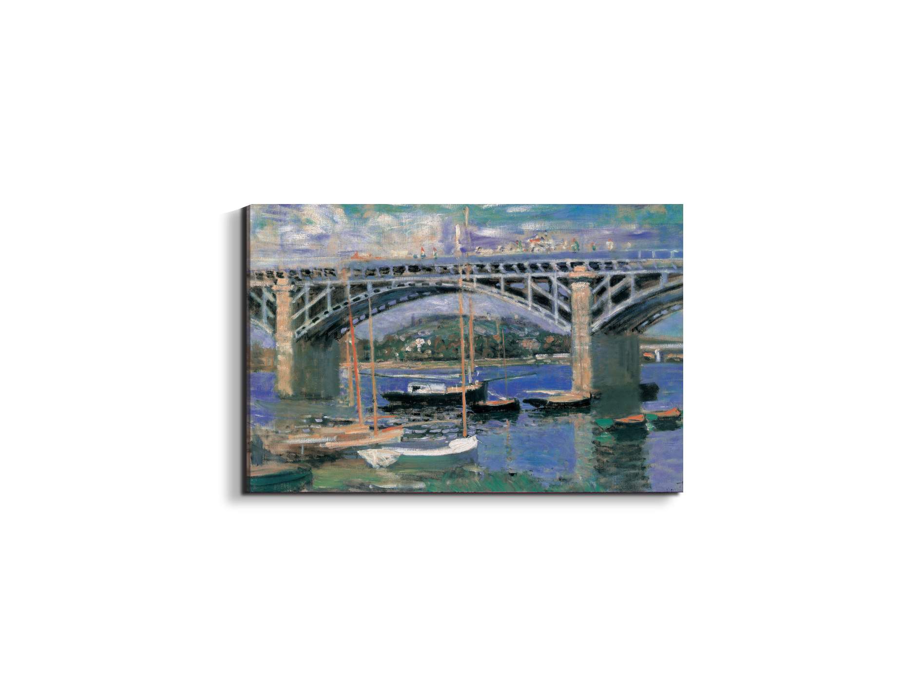 homage-to-monet-seine-bridge-in-argenteuilec16971-#materiale_EarthArt Materic/dimensioni_50x33,33