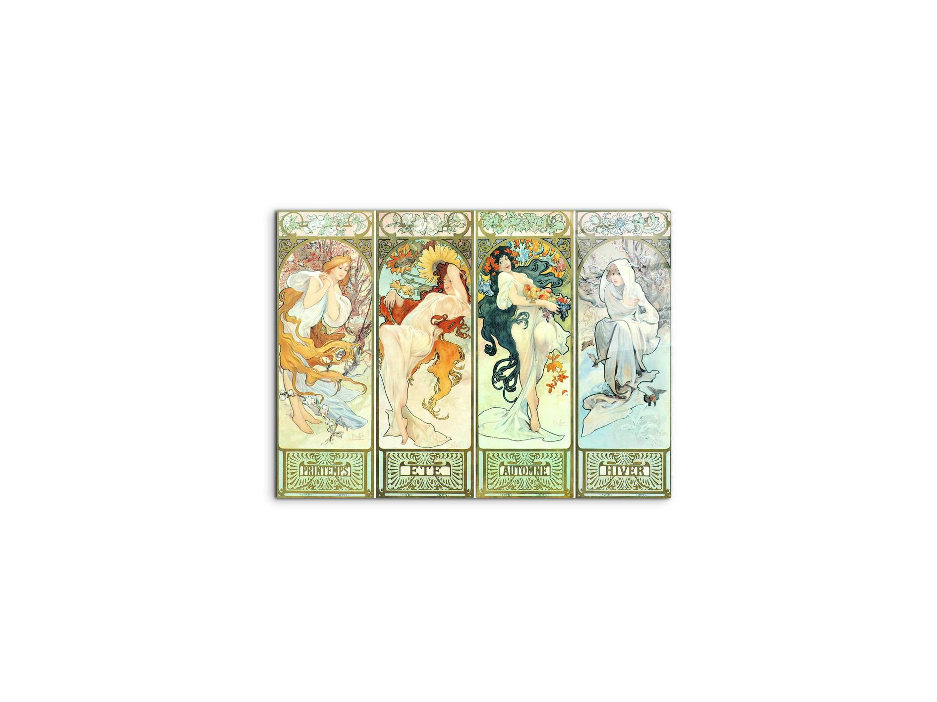homage-to-mucha-les-saisons-1897-ec17025-#materiale_CrystalArt/dimensioni_50x37,42