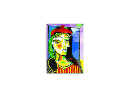 homage-to-pablo-femme-au-beret-rougeec17228-#materiale_CrystalArt/dimensioni_37,42x50