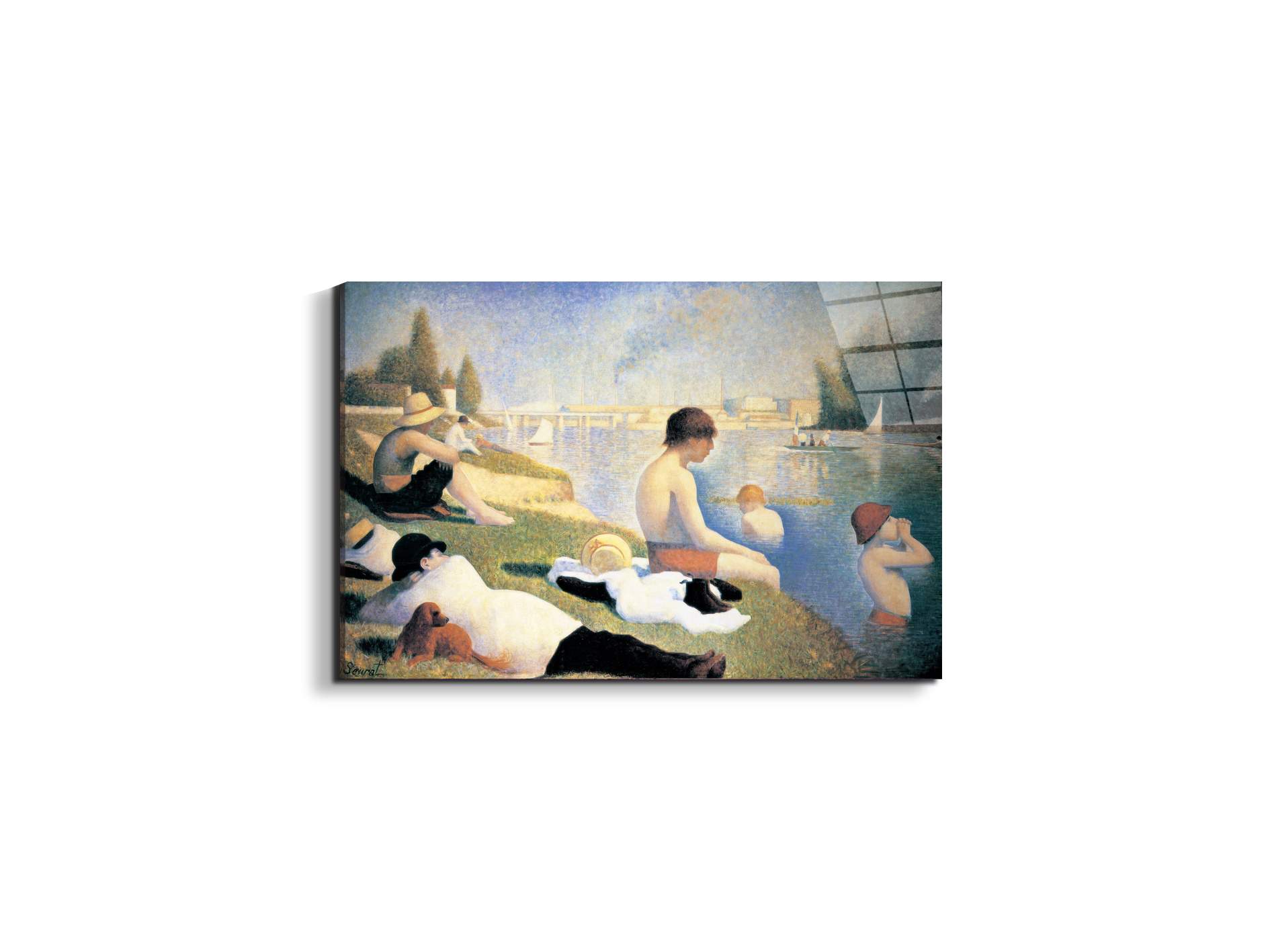 homage-to-seurat-baignade-a-asnieresec17689-#materiale_EarthArt Total Gloss/dimensioni_50x33,33