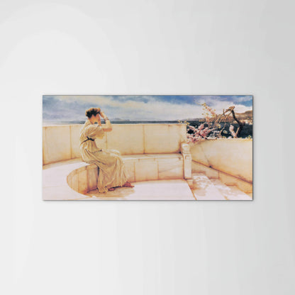 homage-to-alma-tadema-hope-spring-eternalec17792-#materiale_MetalArt Materic/dimensioni_100x50