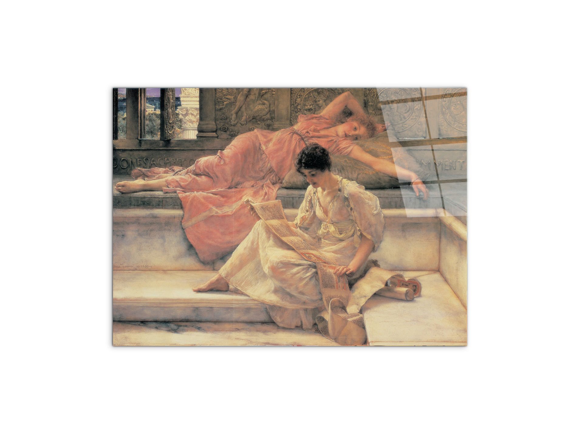 homage-to-alma-tadema-the-favourite-poetec17794-#materiale_CrystalArt/dimensioni_77,5x58