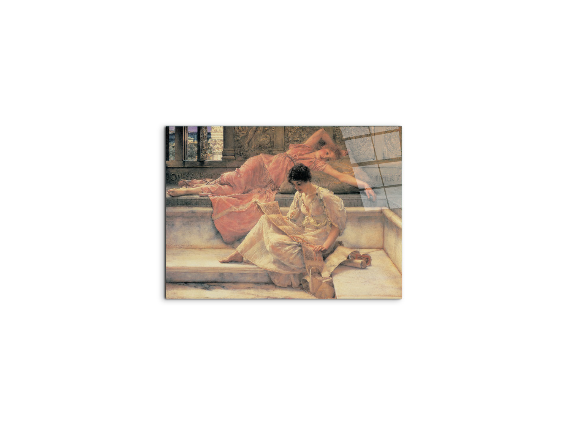 homage-to-alma-tadema-the-favourite-poetec17794-#materiale_CrystalArt/dimensioni_50x37,42