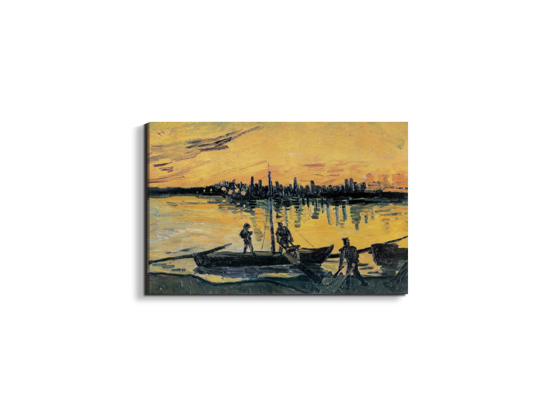 homage-to-van-gogh-arles-port-at-eveningec17906-#materiale_EarthArt Materic/dimensioni_50x33,33