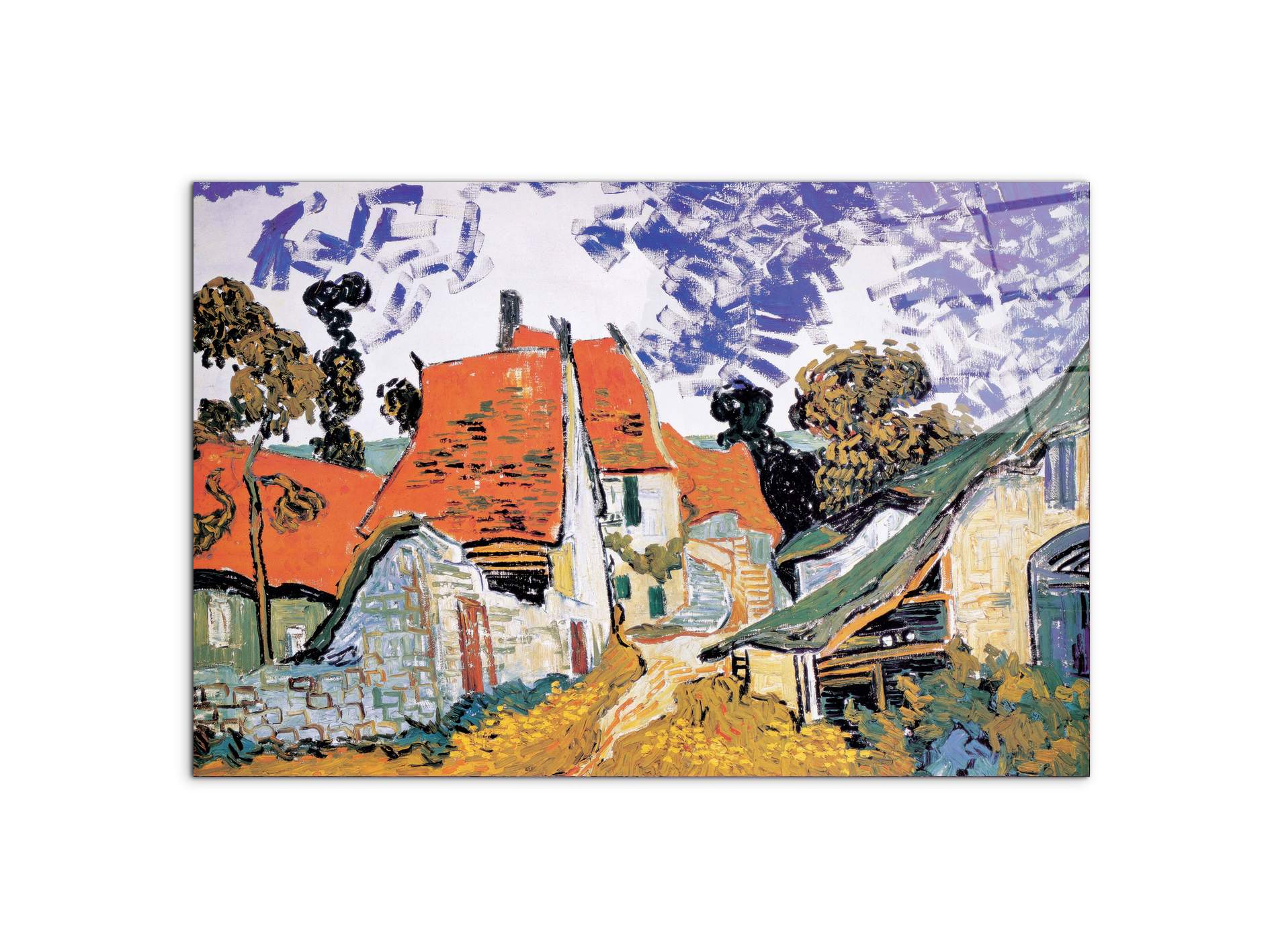 homage-to-van-gogh-auvers-streetec17978-#materiale_CrystalArt/dimensioni_79,5x53
