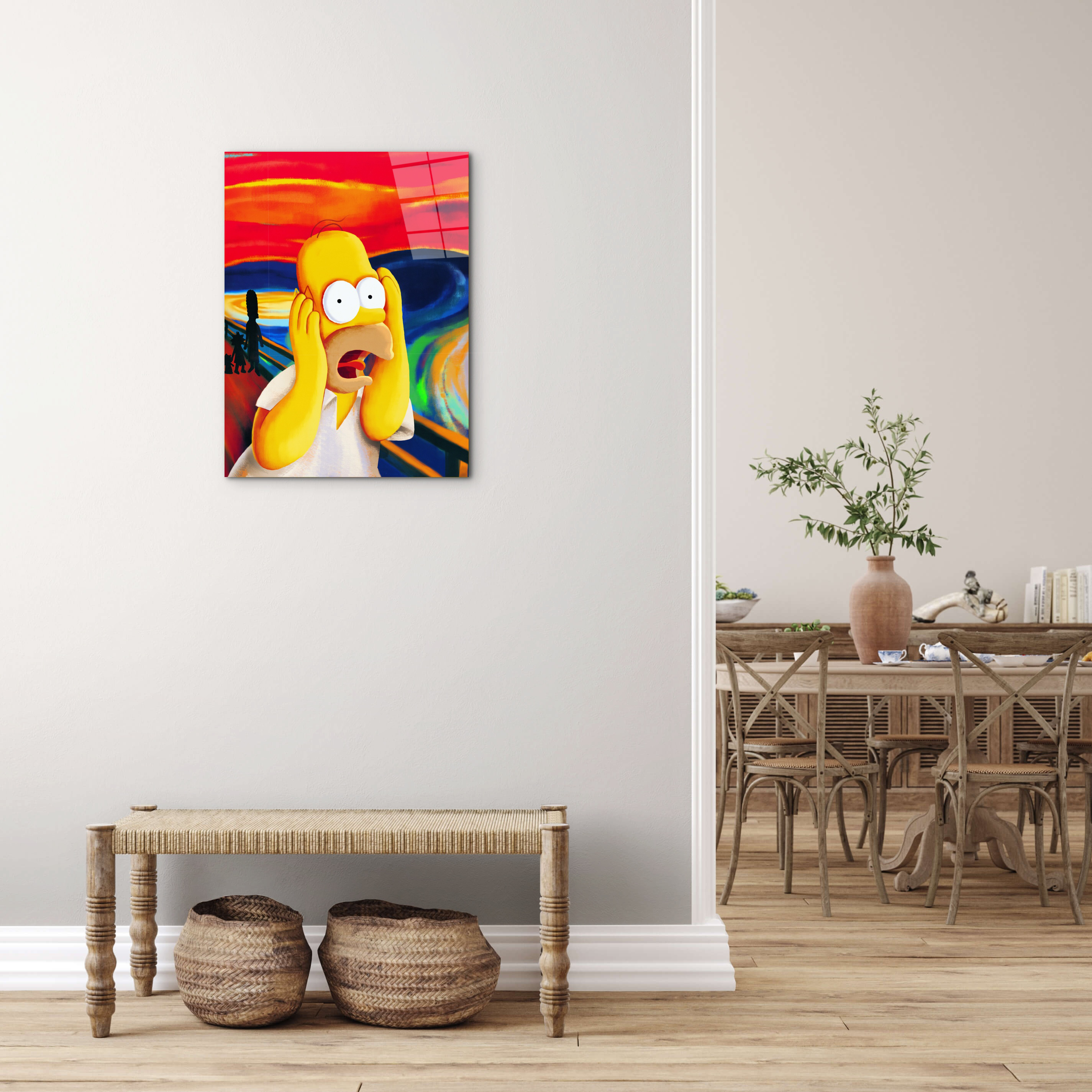 homer-the-screamec18487-#materiale_CrystalArt/dimensioni_58x77,5