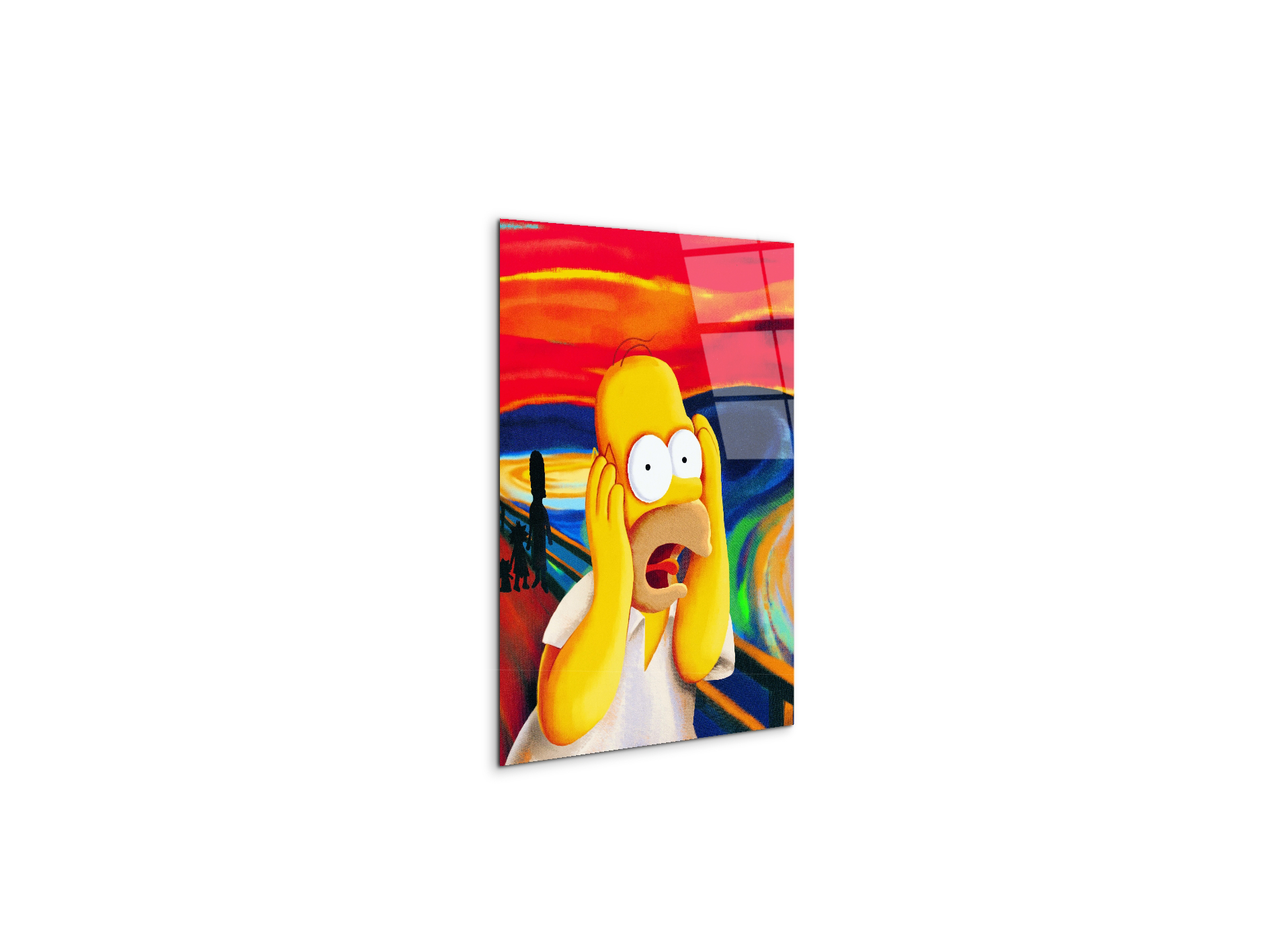 homer-the-screamec18487-#materiale_CrystalArt/dimensioni_37,42x50