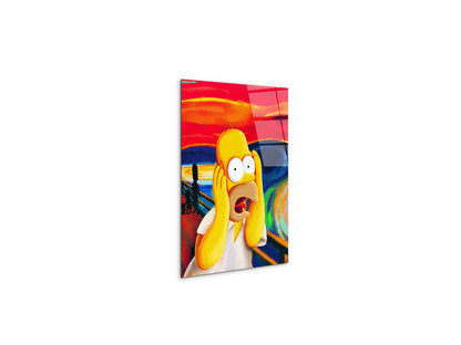 homer-the-screamec18487-#materiale_CrystalArt/dimensioni_37,42x50