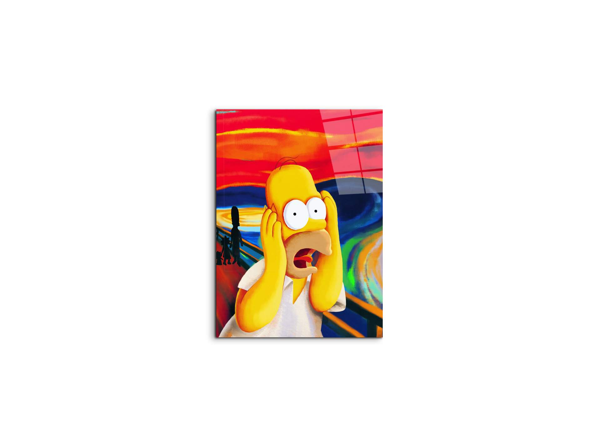 homer-the-screamec18487-#materiale_CrystalArt/dimensioni_37,42x50