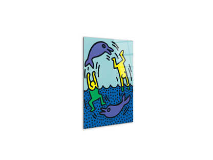 homage-to-keith-dolfinsec18701-#materiale_CrystalArt/dimensioni_37,42x50