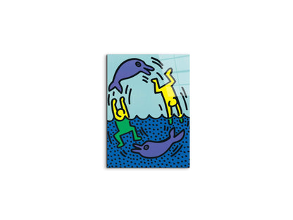 homage-to-keith-dolfinsec18701-#materiale_CrystalArt/dimensioni_37,42x50