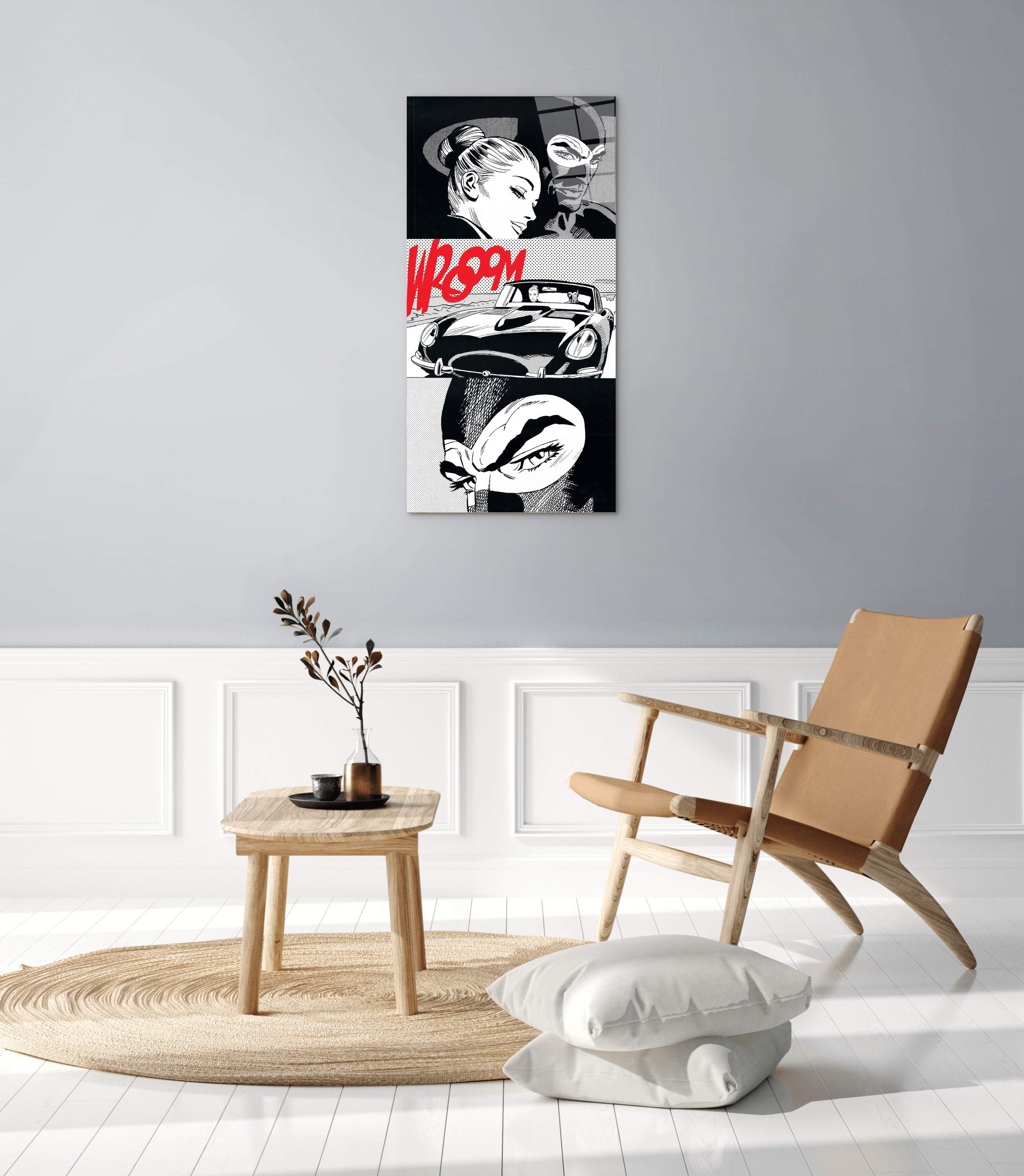 homage-to-diabolik-drivingec19025-#materiale_CrystalArt/dimensioni_50x100