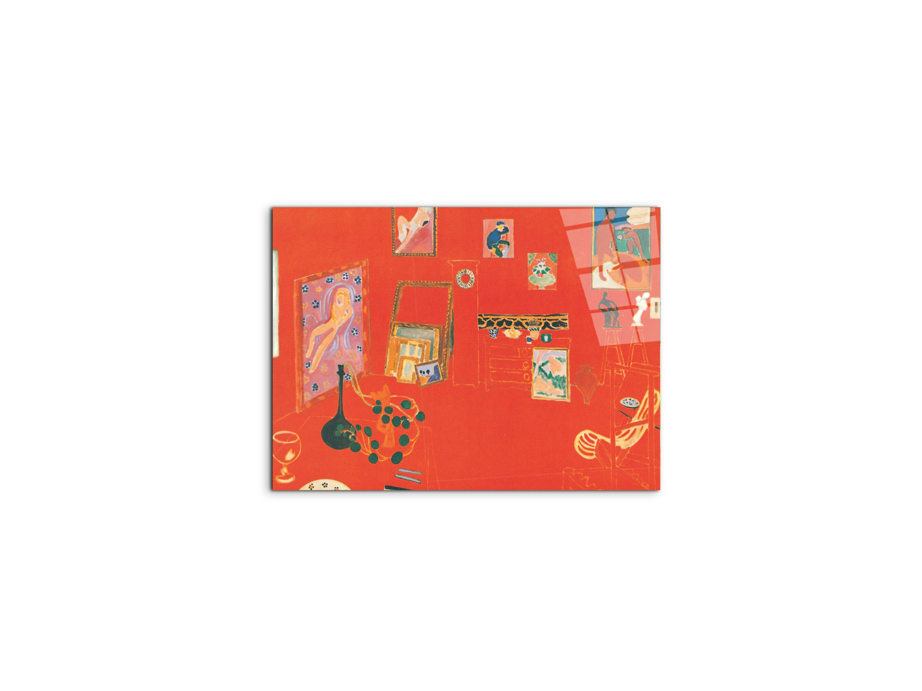 homage-to-matisse-the-red-studioec20240-#materiale_CrystalArt/dimensioni_50x37,42