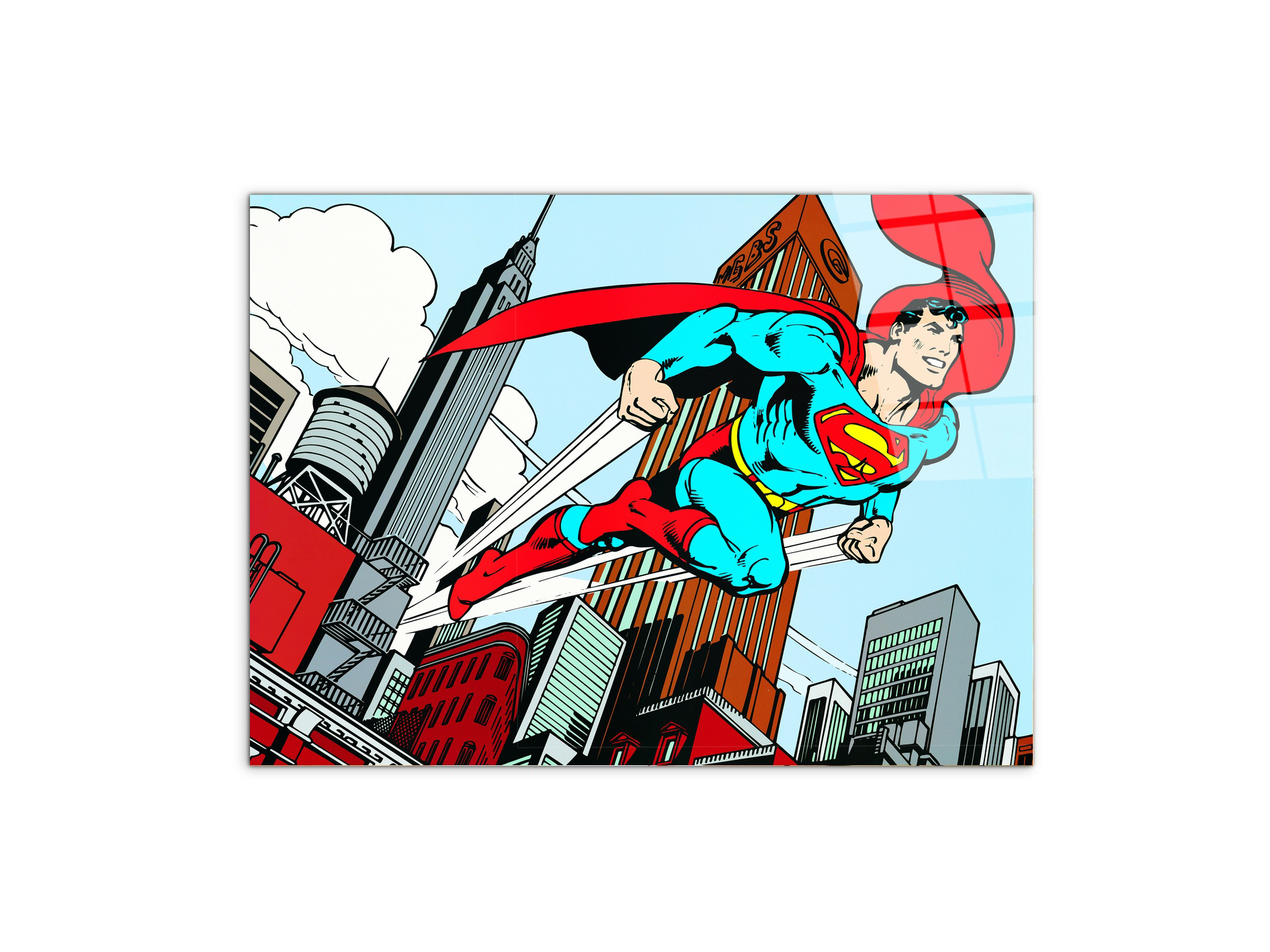 comics-superman-back-to-workec20267-#materiale_CrystalArt/dimensioni_77,5x58