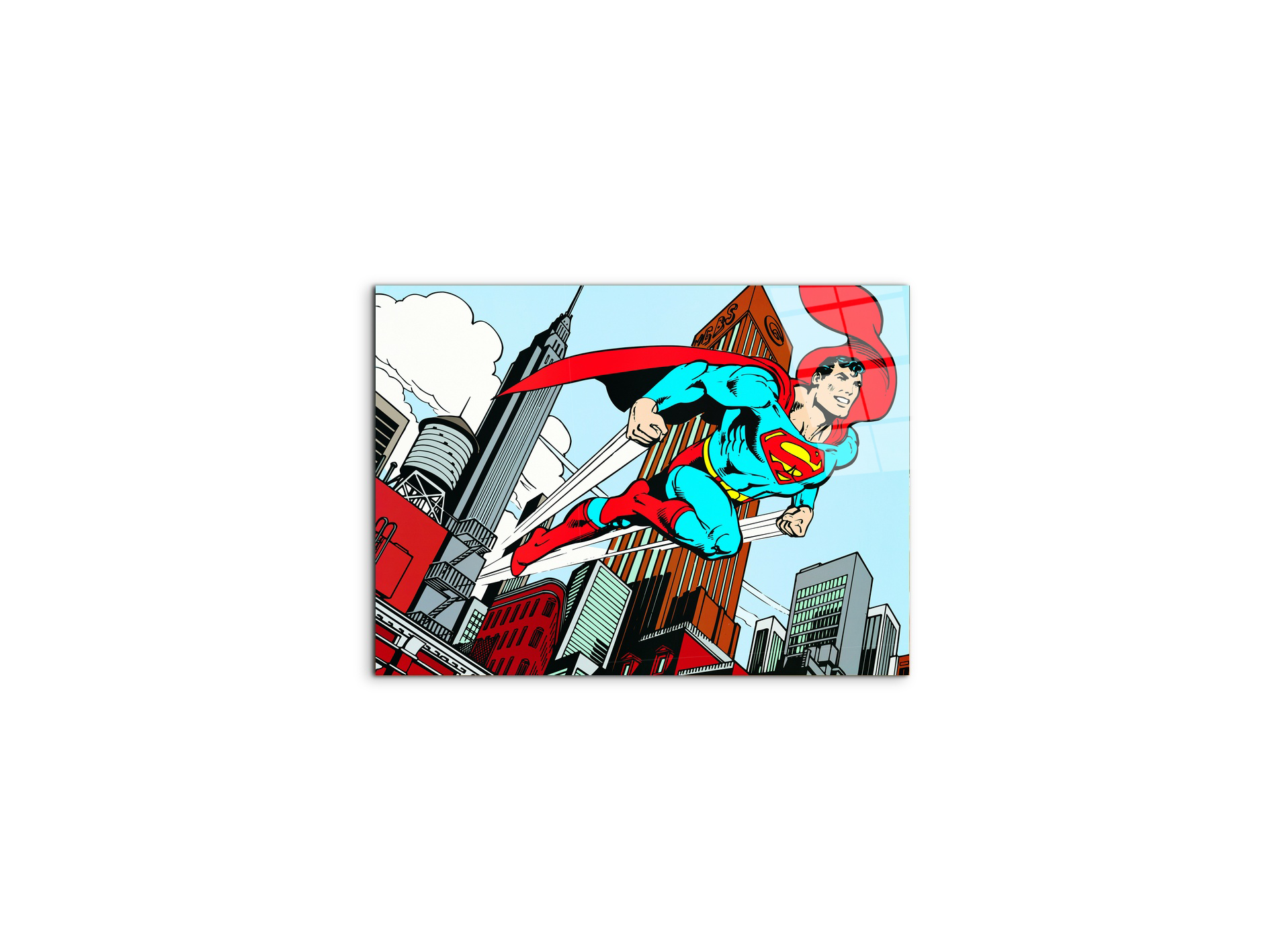 comics-superman-back-to-workec20267-#materiale_CrystalArt/dimensioni_50x37,42