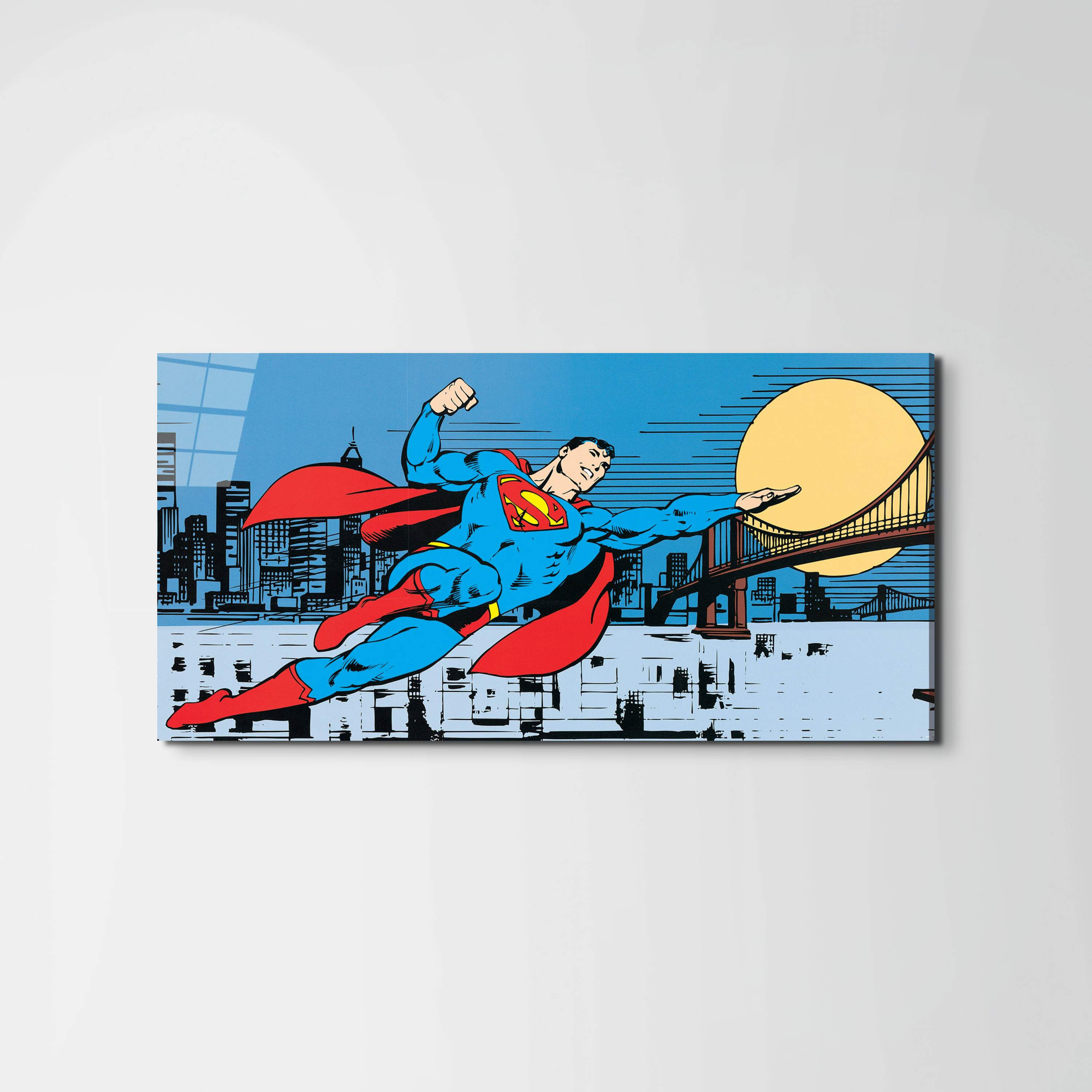 comics-superman-flyingec20268-#materiale_EarthArt Total Gloss/dimensioni_100x50