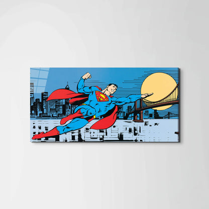 comics-superman-flyingec20268-#materiale_EarthArt Total Gloss/dimensioni_100x50
