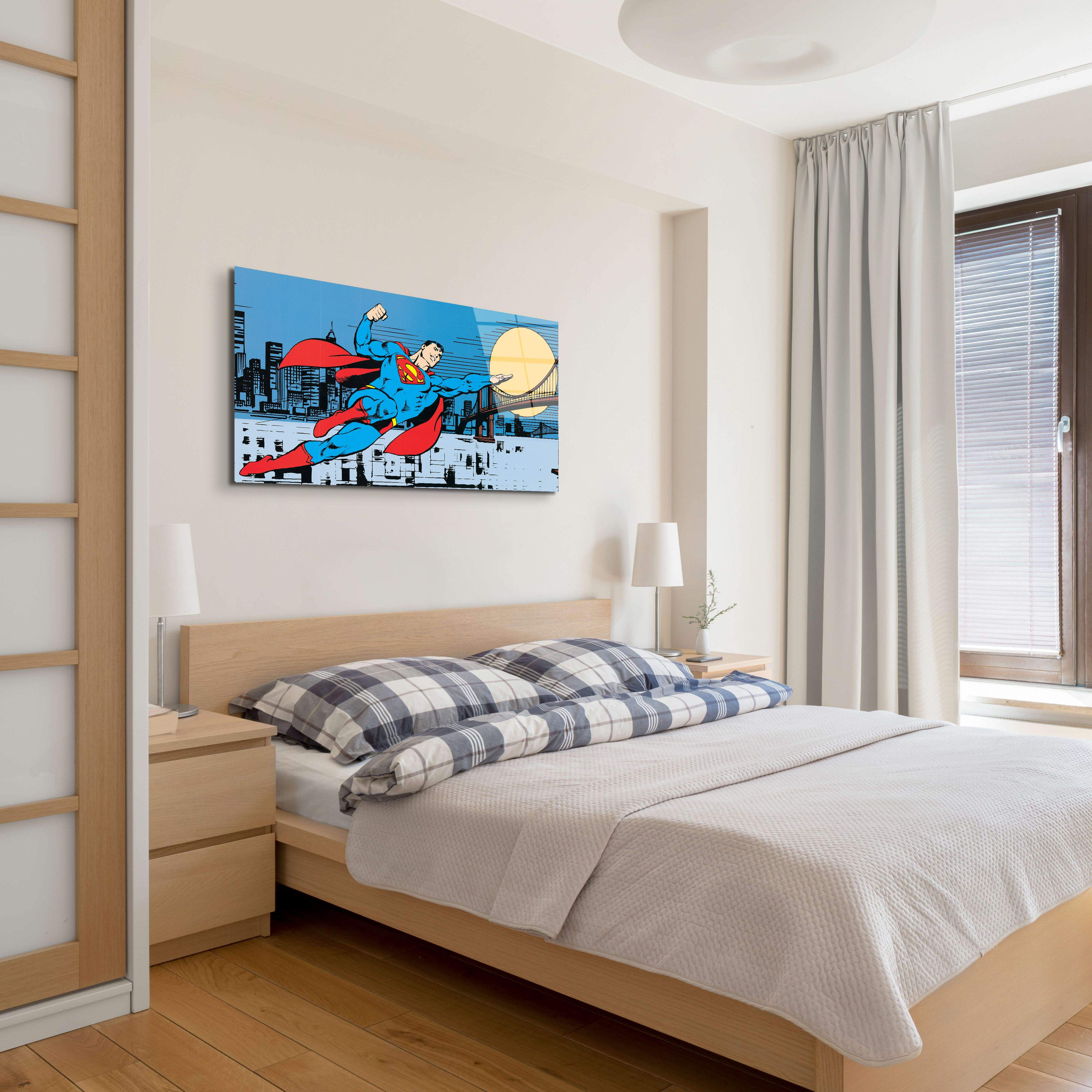 comics-superman-flyingec20268-#materiale_EarthArt Total Gloss/dimensioni_100x50