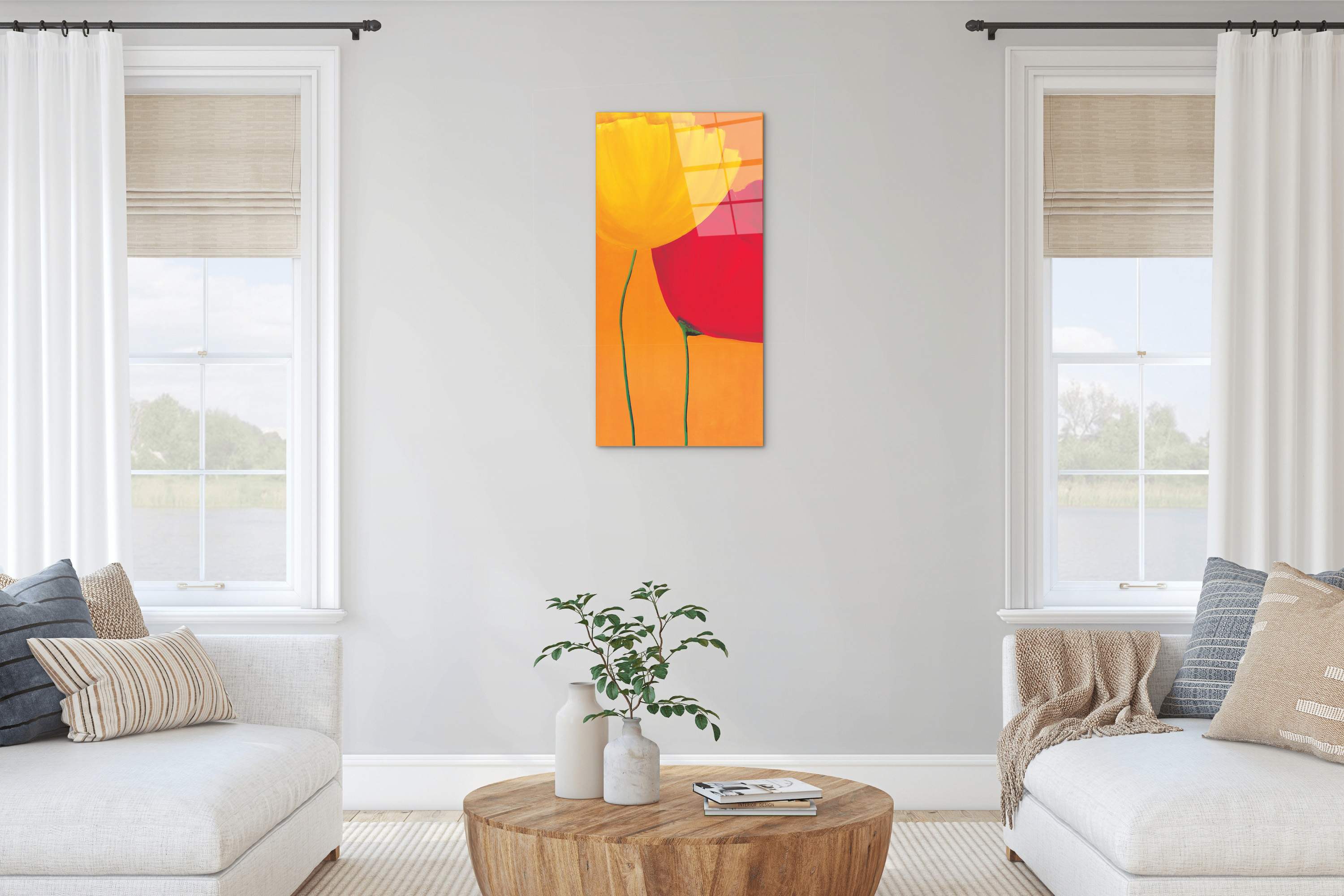 poppies-orangeec20355-#materiale_CrystalArt/dimensioni_50x100