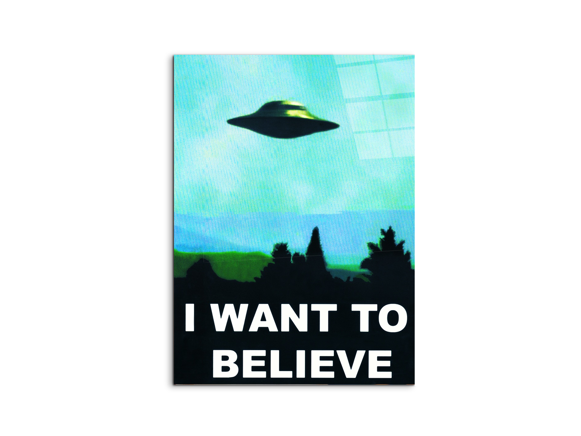 ufo-i-want-to-believeec20525-#materiale_CrystalArt/dimensioni_58x77,5
