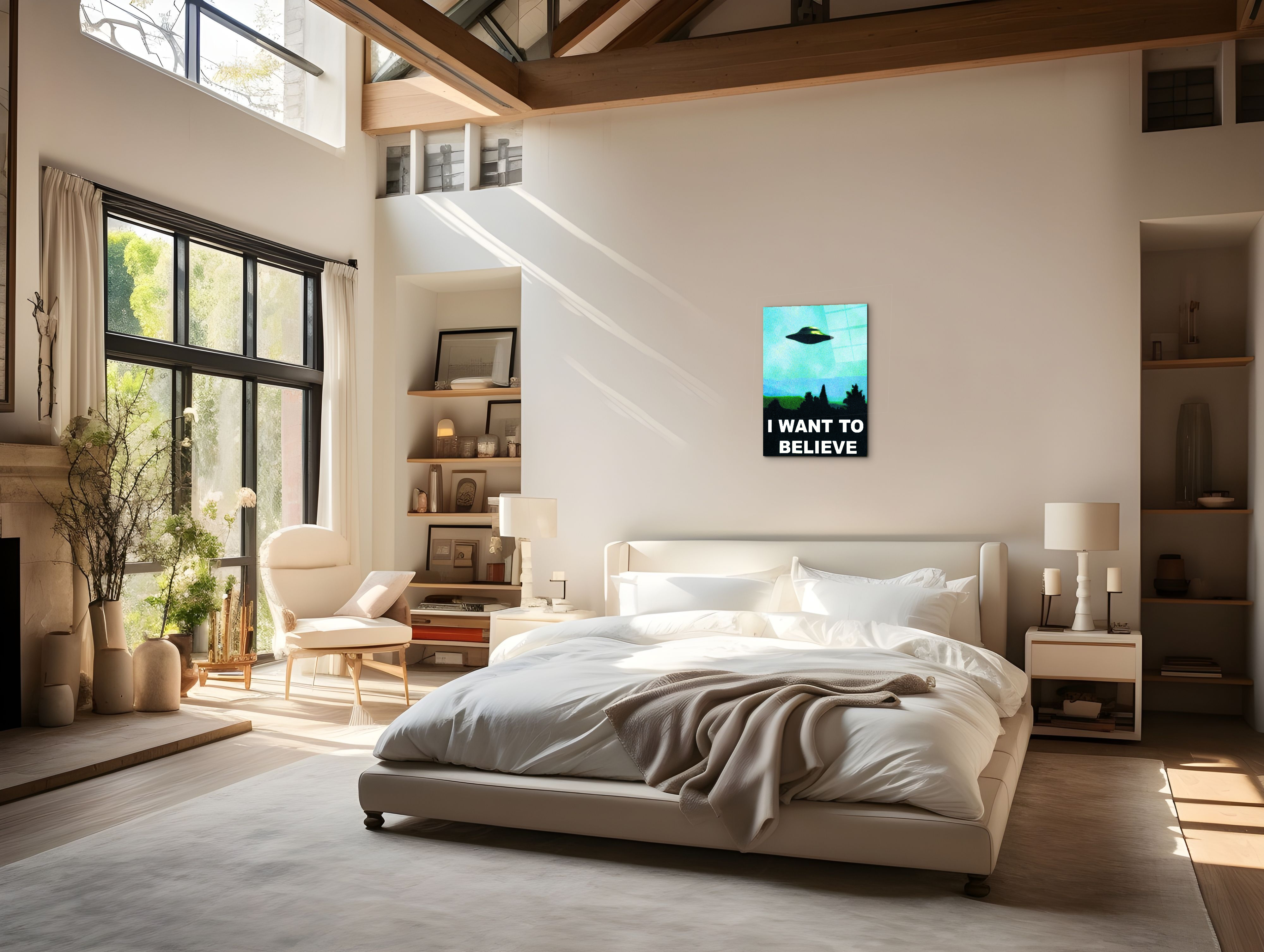 ufo-i-want-to-believeec20525-#materiale_CrystalArt/dimensioni_58x77,5