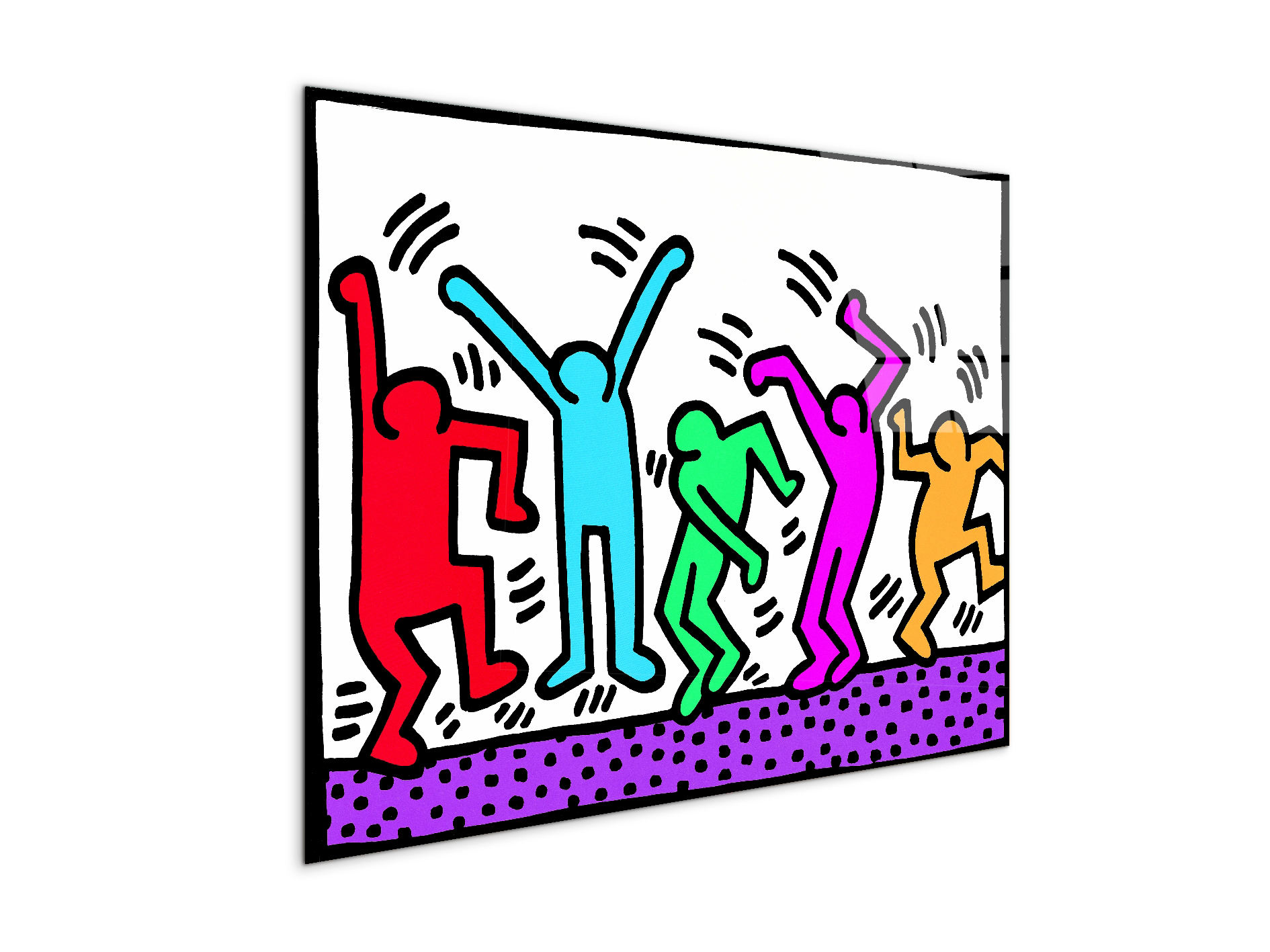 homage-to-keith-dancingec21567-#materiale_CrystalArt/dimensioni_77,5x58