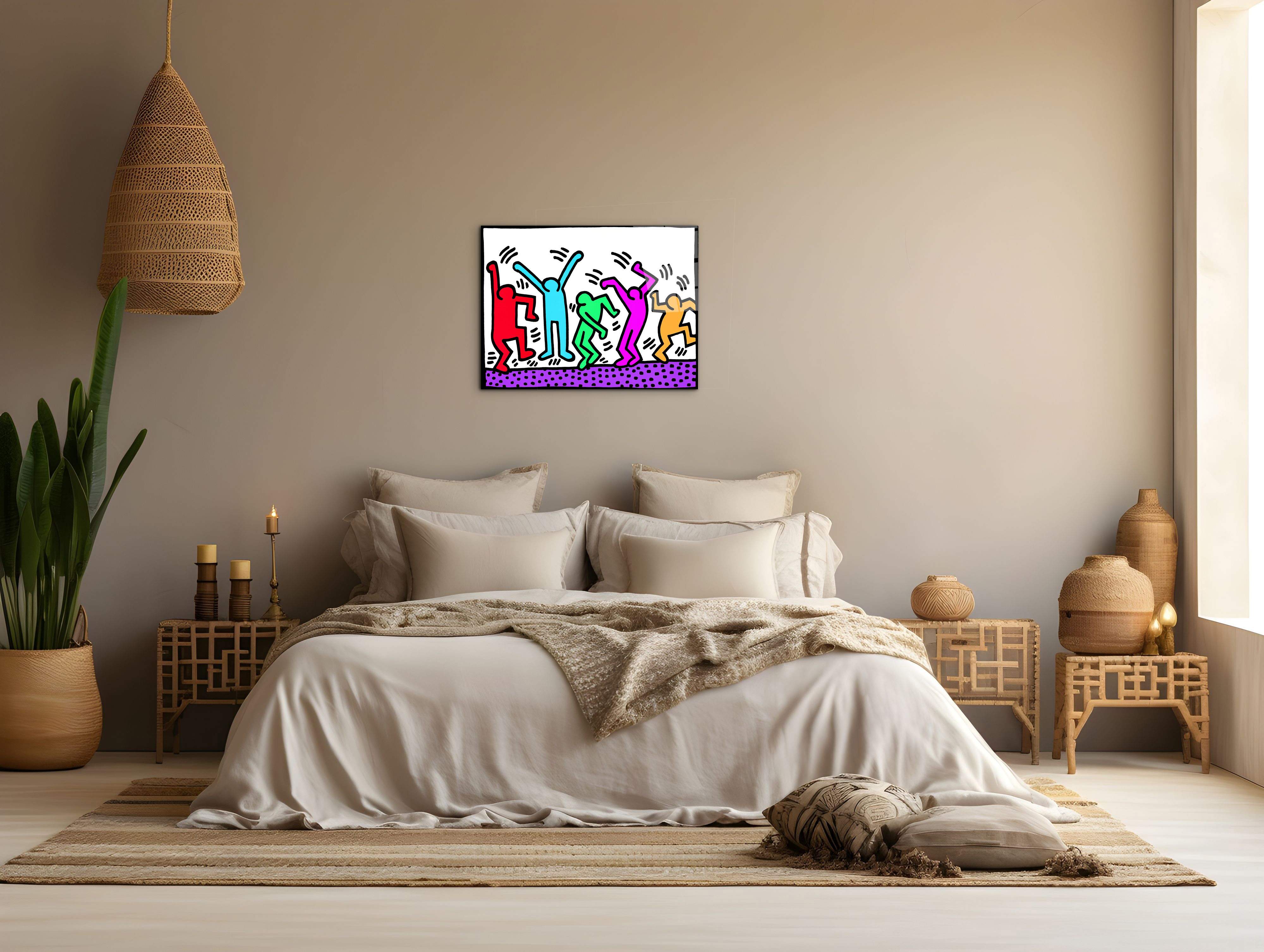 homage-to-keith-dancingec21567-#materiale_CrystalArt/dimensioni_77,5x58