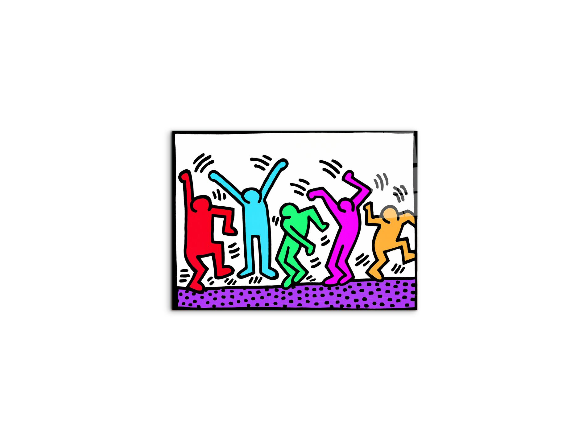 homage-to-keith-dancingec21567-#materiale_CrystalArt/dimensioni_50x37,42