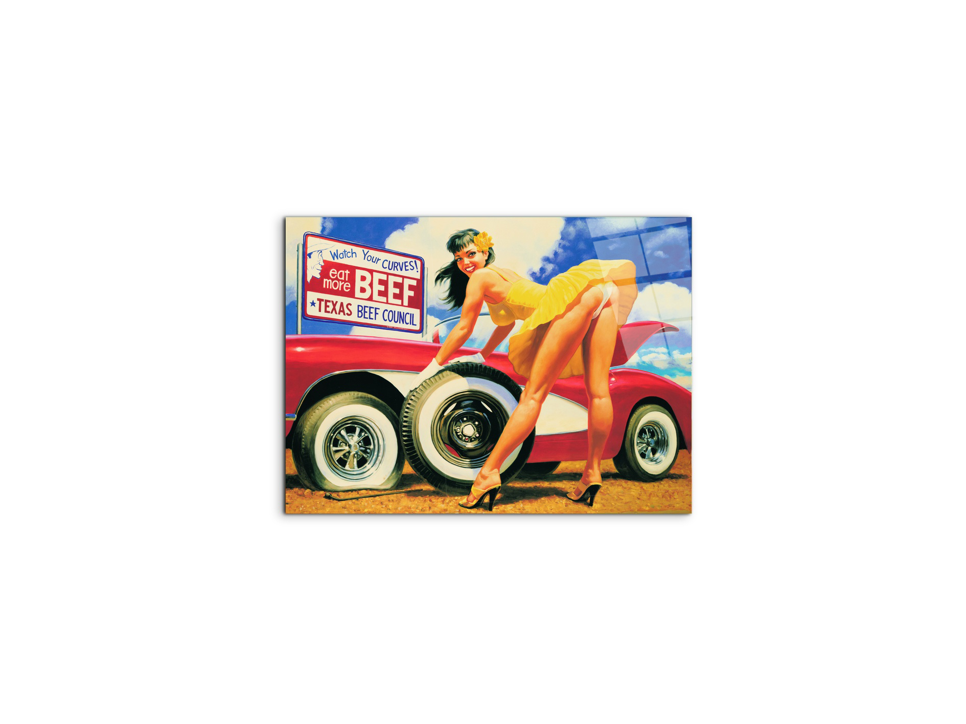 pin-up-yellow-roseec21574-#materiale_CrystalArt/dimensioni_50x37,42